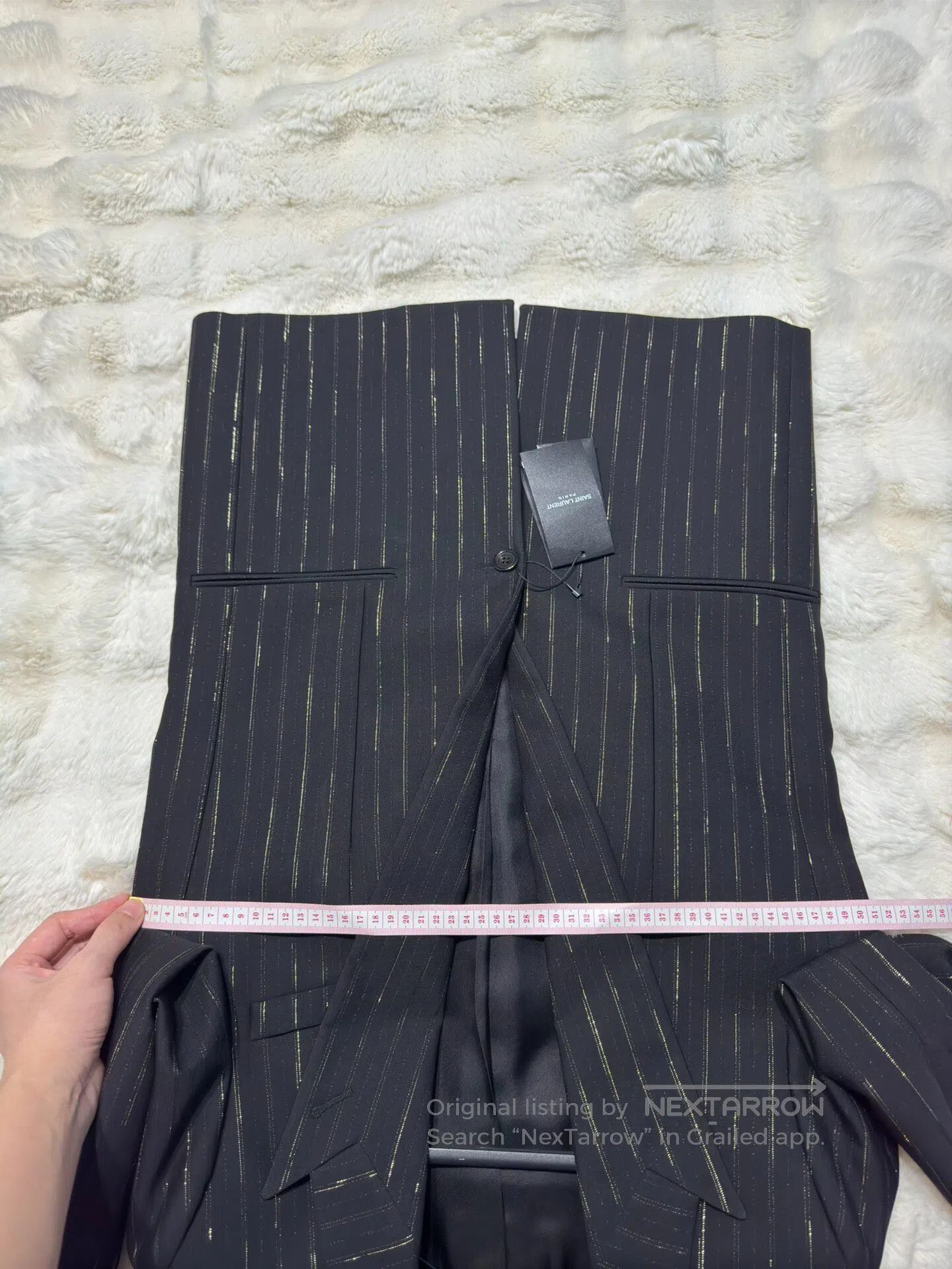 Saint Laurent Paris Saint Laurent Paris Black and gold suit| Size US M / EU 48-50 / 2 - 8 Thumbnail