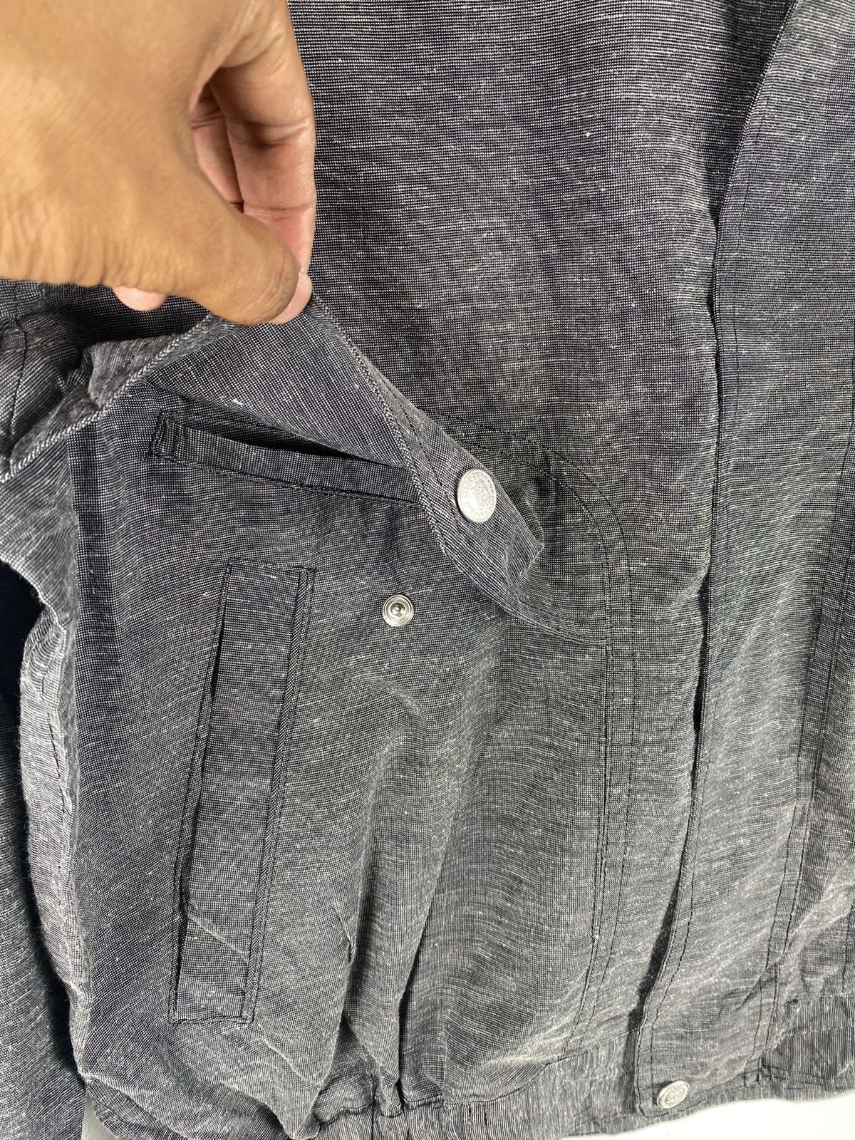 Japanese Brand Vintage 90s Casual Work Zipper Jacket by Current Stage Size US M / EU 48-50 / 2 - 10 Thumbnail