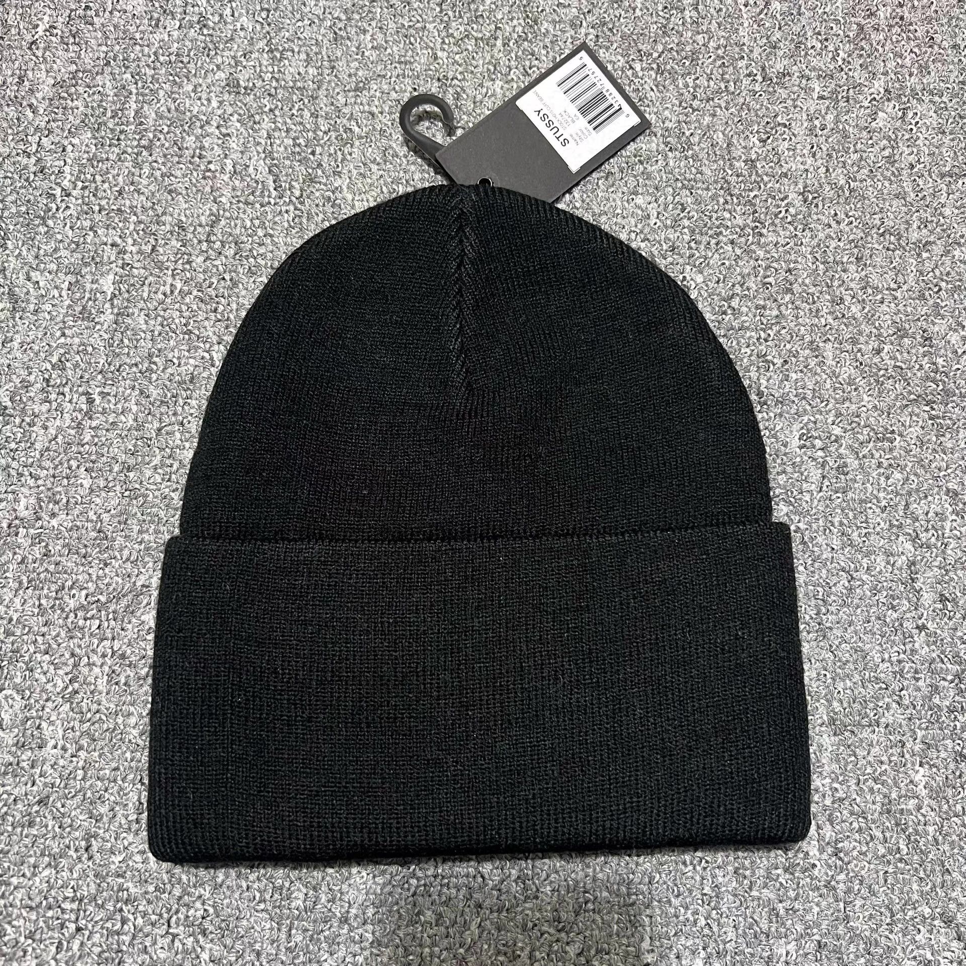 Stussy Stussy classic large logo embroidered knit beanie Q7 Size ONE SIZE - 5 Thumbnail