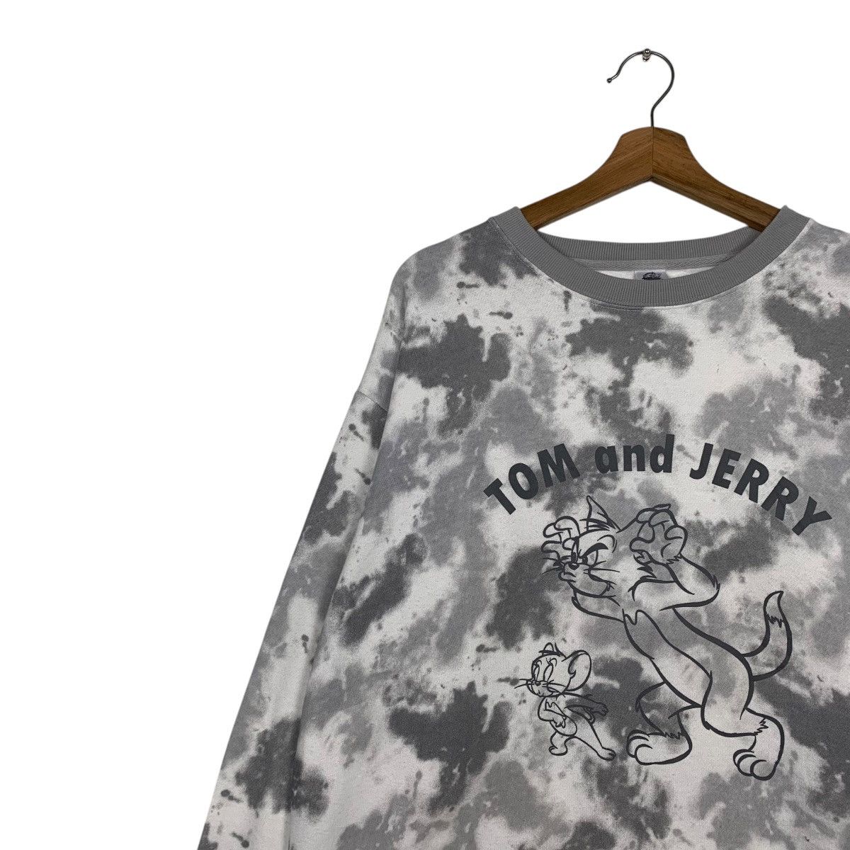 Japanese Brand Tom And Jerry Tie Dye Crewneck Sweatshirt Size US L / EU 52-54 / 3 - 6 Thumbnail