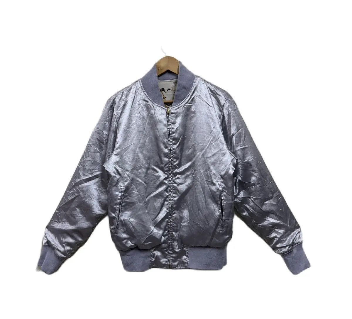 Japanese Brand Oniwa Soto 2004 Silk Sukajan Jacket Size US L / EU 52-54 / 3 - 2 Thumbnail