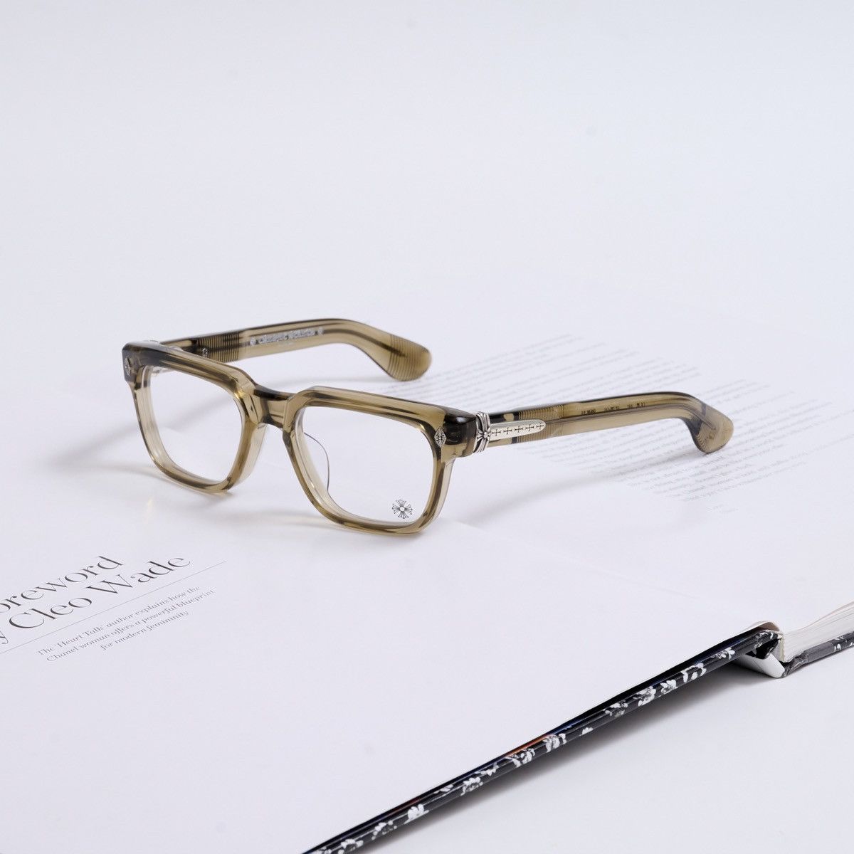 Chrome Hearts CHROME HEARTS PEN 15 ARMY GLASSES Size ONE SIZE - 1 Thumbnail