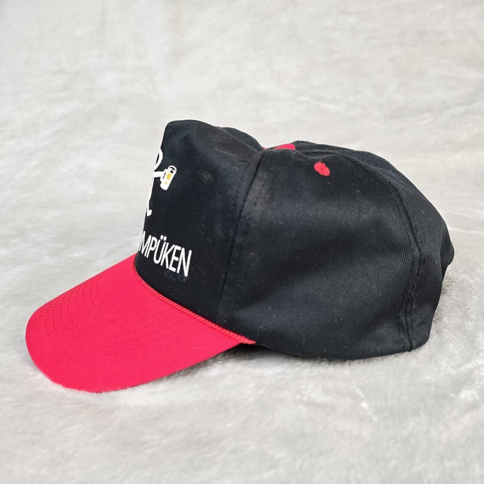 Vintage Vintage Farfrompuken Beer Snapback Hat Baseball Cap Drinking Size ONE SIZE - 4 Thumbnail