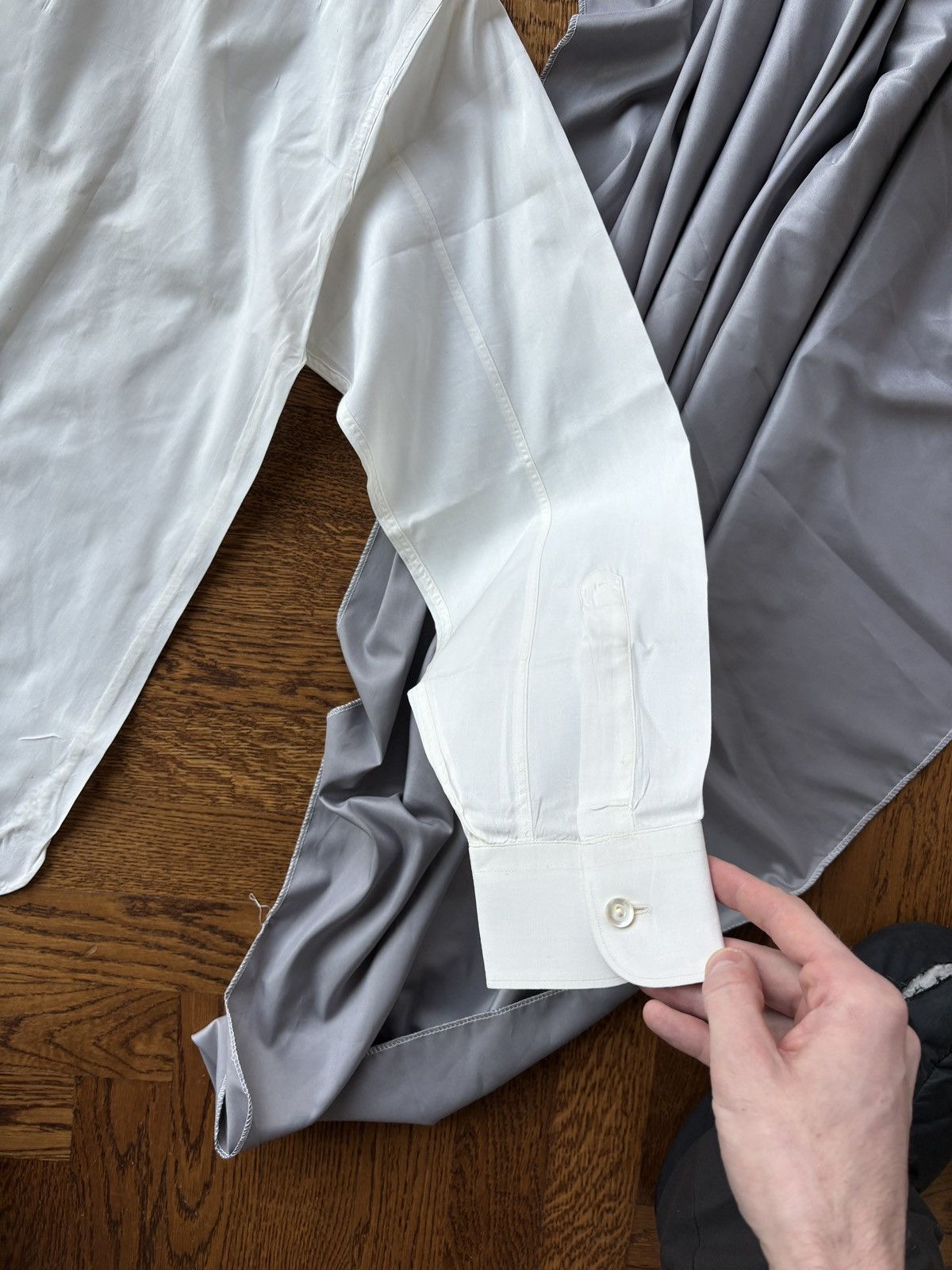 Van Heusen × Vintage 1940s Detachable Collar Shirt Vintage Van Heusen WW2 1930s Size US M / EU 48-50 / 2 - 15 Thumbnail