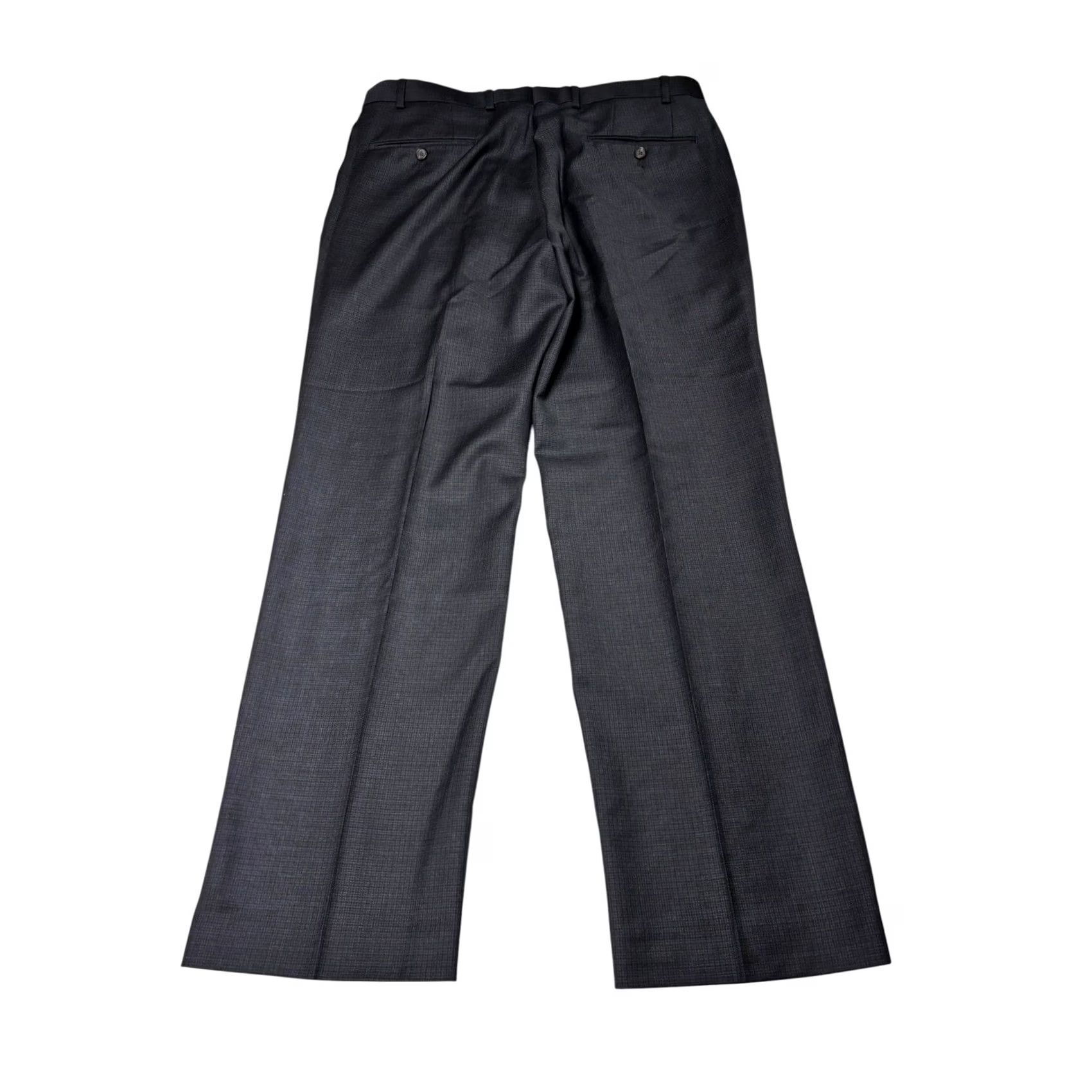 Ralph Lauren Lauren Ralph Lauren Dress Pants Slim Fit 36x30 Wool Charcoal Grey Check Men Regular Pants Size US 36 / EU 52 - 5 Thumbnail