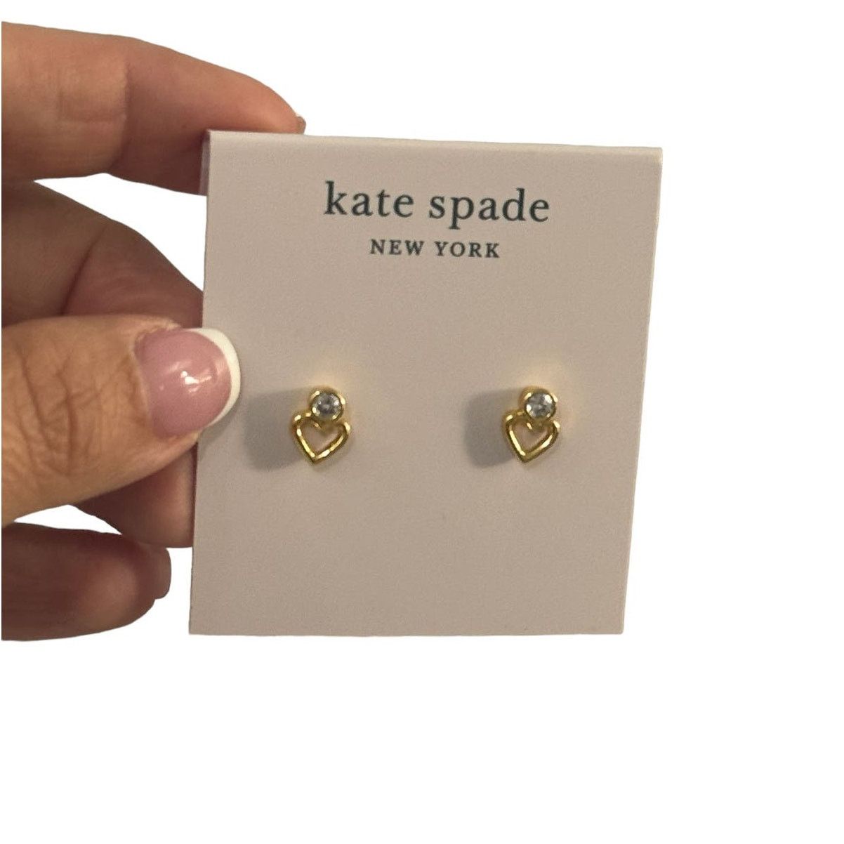 Kate Spade Kate Spade Shining Spade Studs women small earrings Size ONE SIZE - 4 Thumbnail