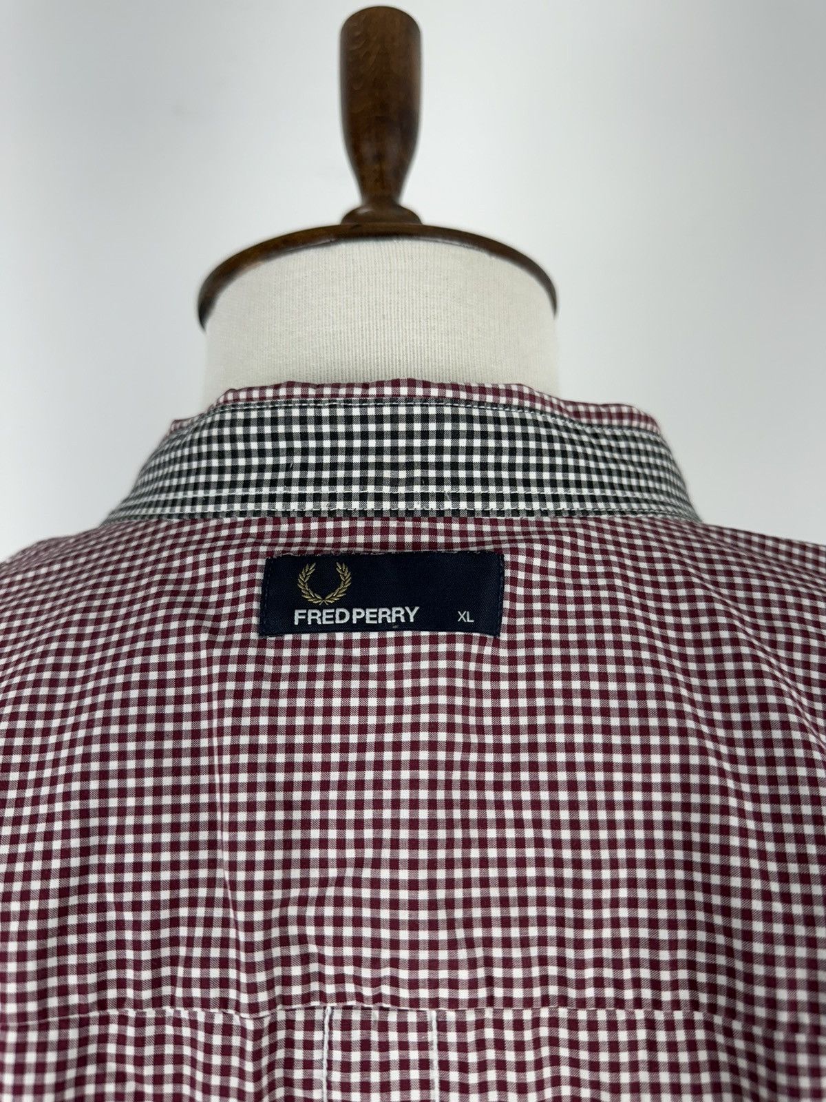 Fred Perry Men’s Fred Perry Plaid Short Sleeve Shirt size XL Size US XL / EU 56 / 4 - 6 Thumbnail