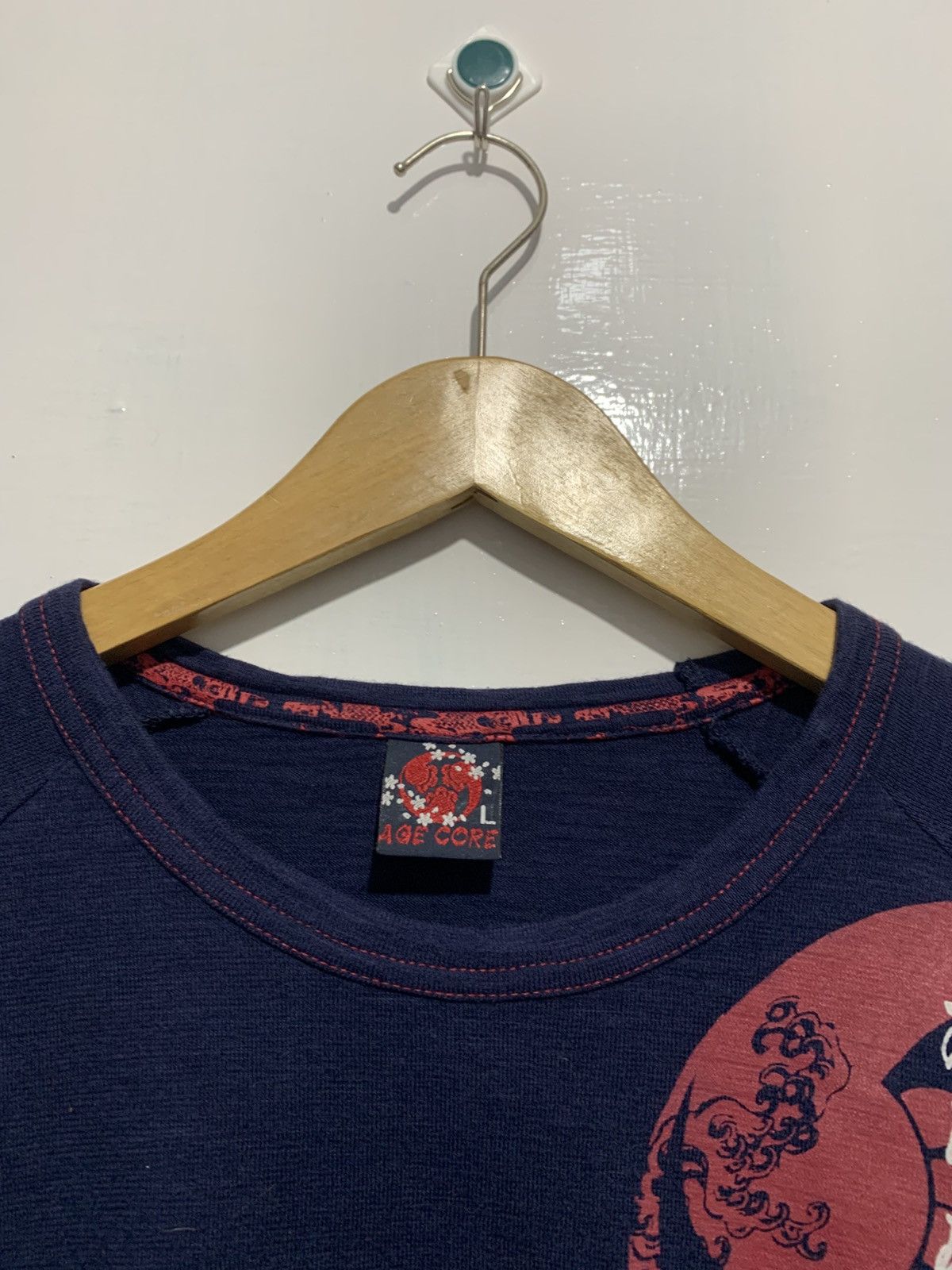 Karakuri Tamashii Age Core Tradicional Sukajan Japanese Long Sleeve Size US L / EU 52-54 / 3 - 6 Thumbnail