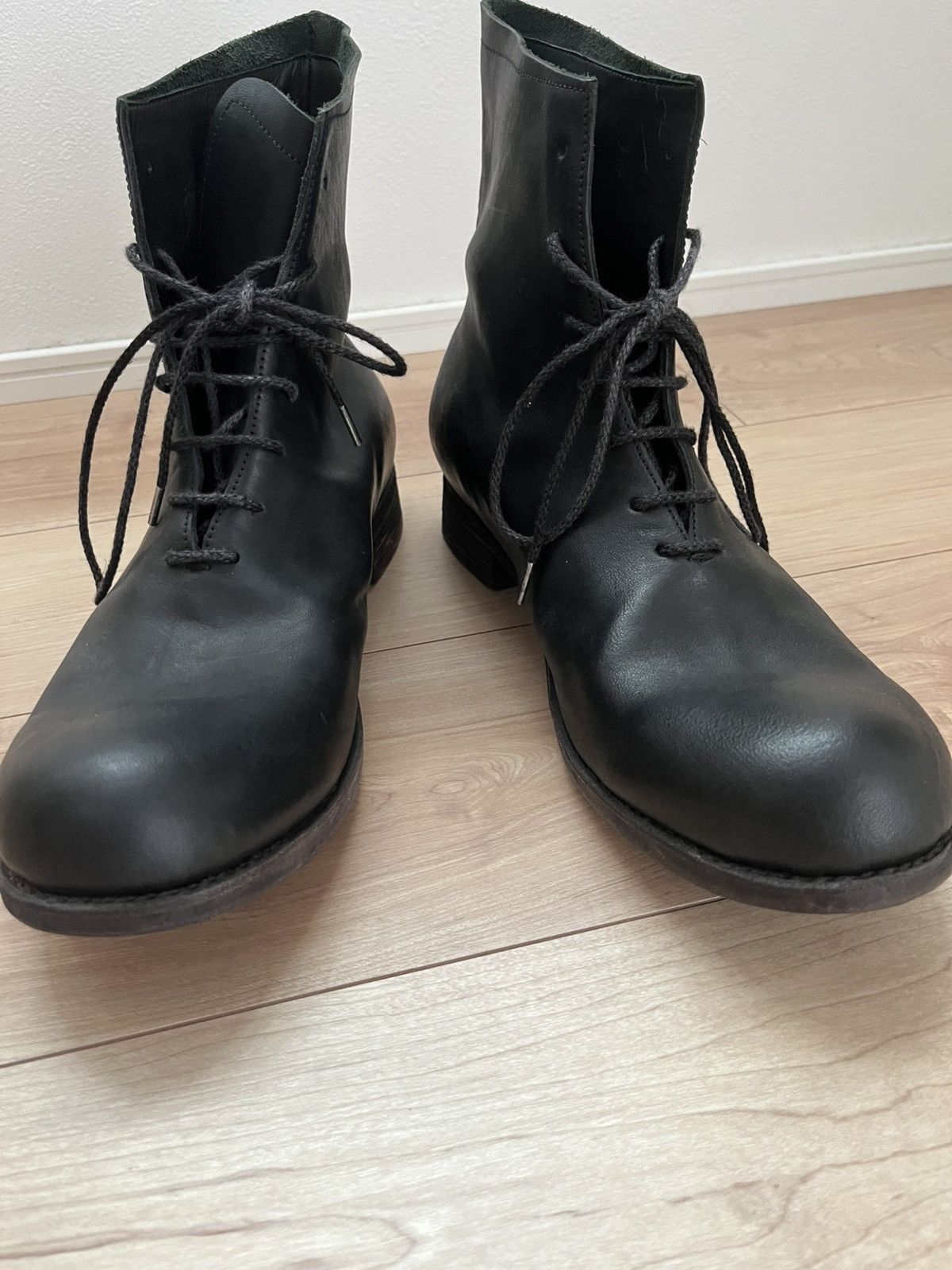A1923 A DICIANNOVEVENTITRE Horse Leather Ankle Boots Size US 10 / EU 43 - 12 Thumbnail