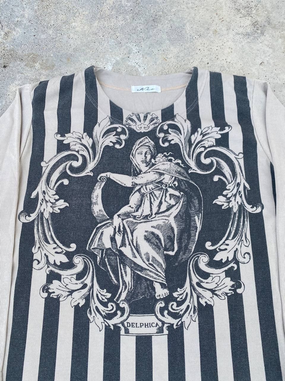 14th Addiction 2000s Neo Delphica Philosophy Longsleeve Size US L / EU 52-54 / 3 - 3 Thumbnail