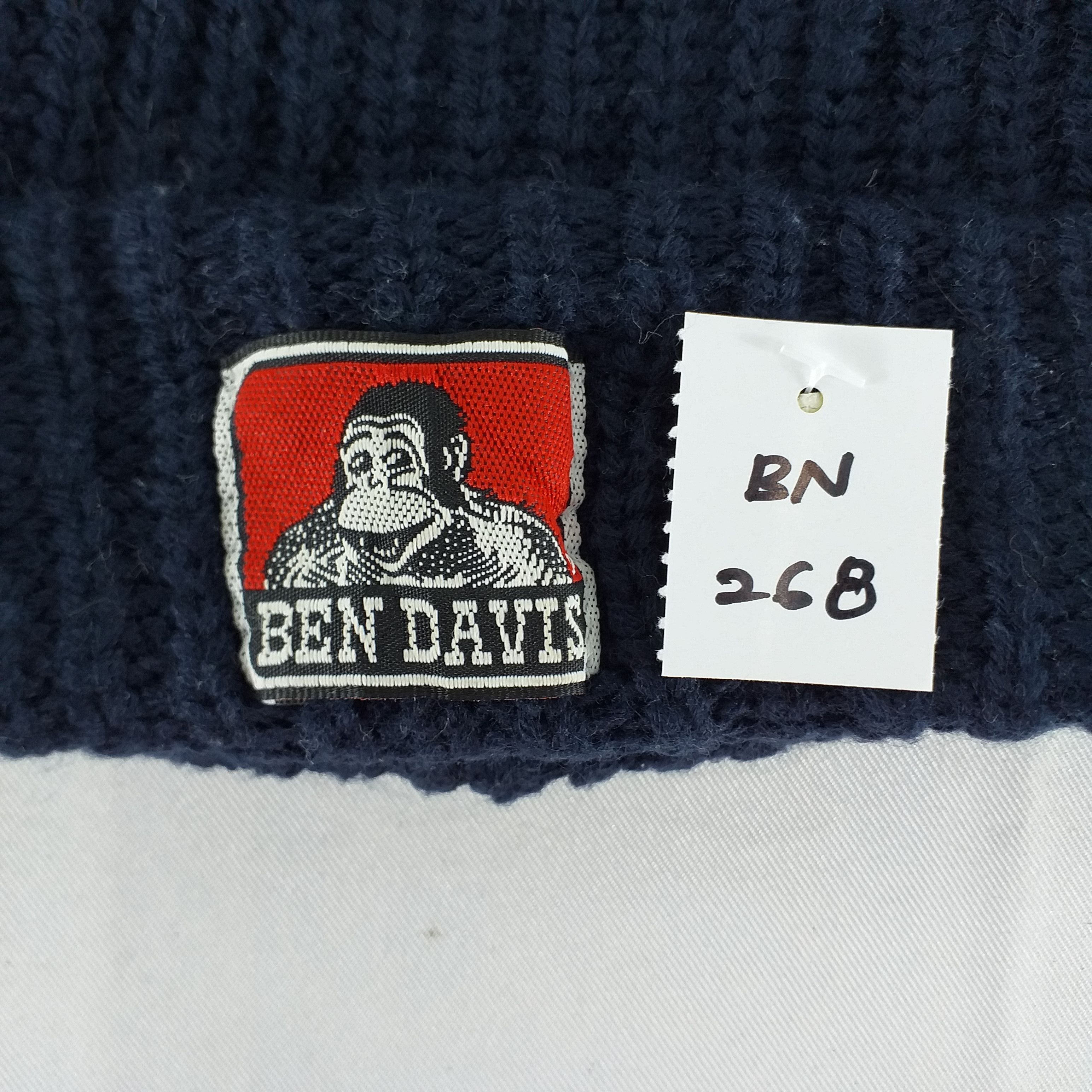 Ben Davis Ben Davis Logo Embroidery Snow Cap Hat Beanie -BN268 Size ONE SIZE - 6 Thumbnail