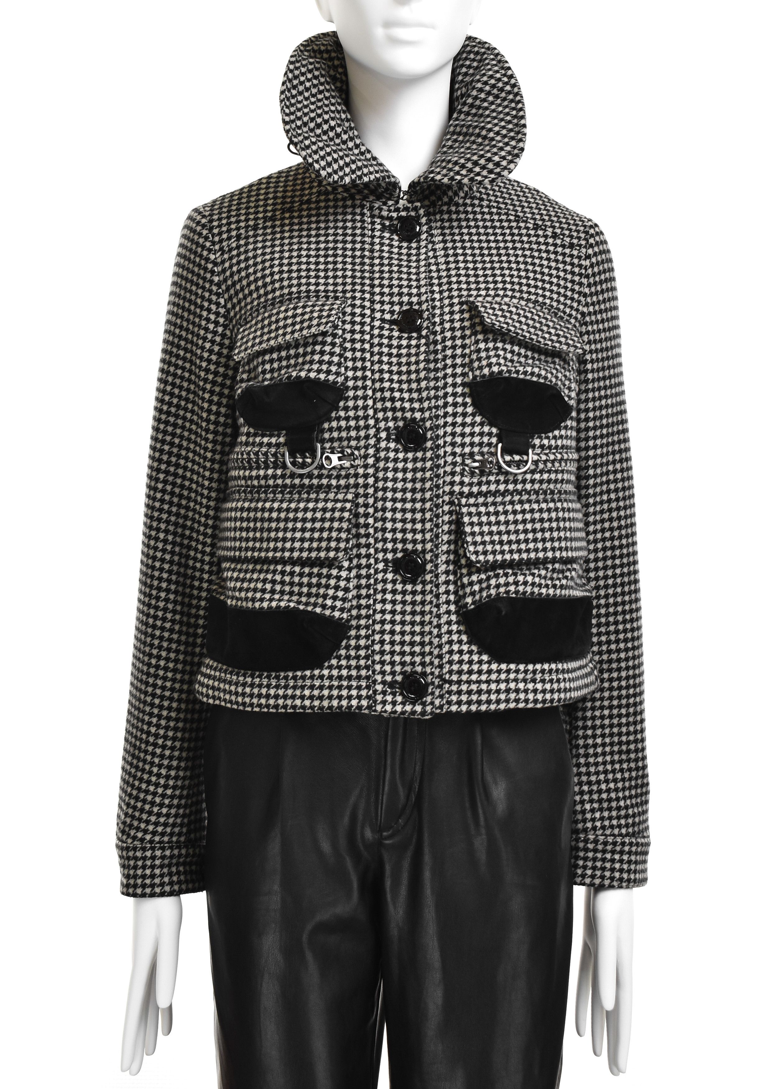 NWT! WOOLRICH Clayton Jacket Hunting Fishing Houndstooth