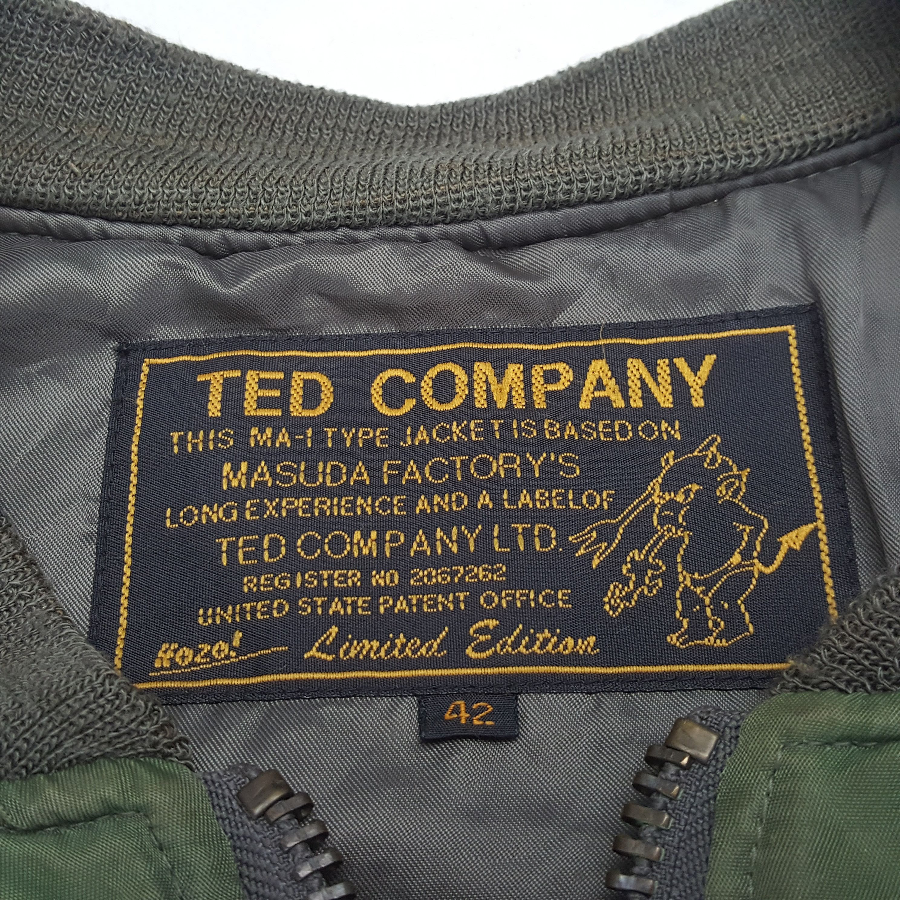 Vintage Vintage TED COMPANY CALIFORNIA Military Jacket C289N25 Size US XXL / EU 58 / 5 - 5 Thumbnail