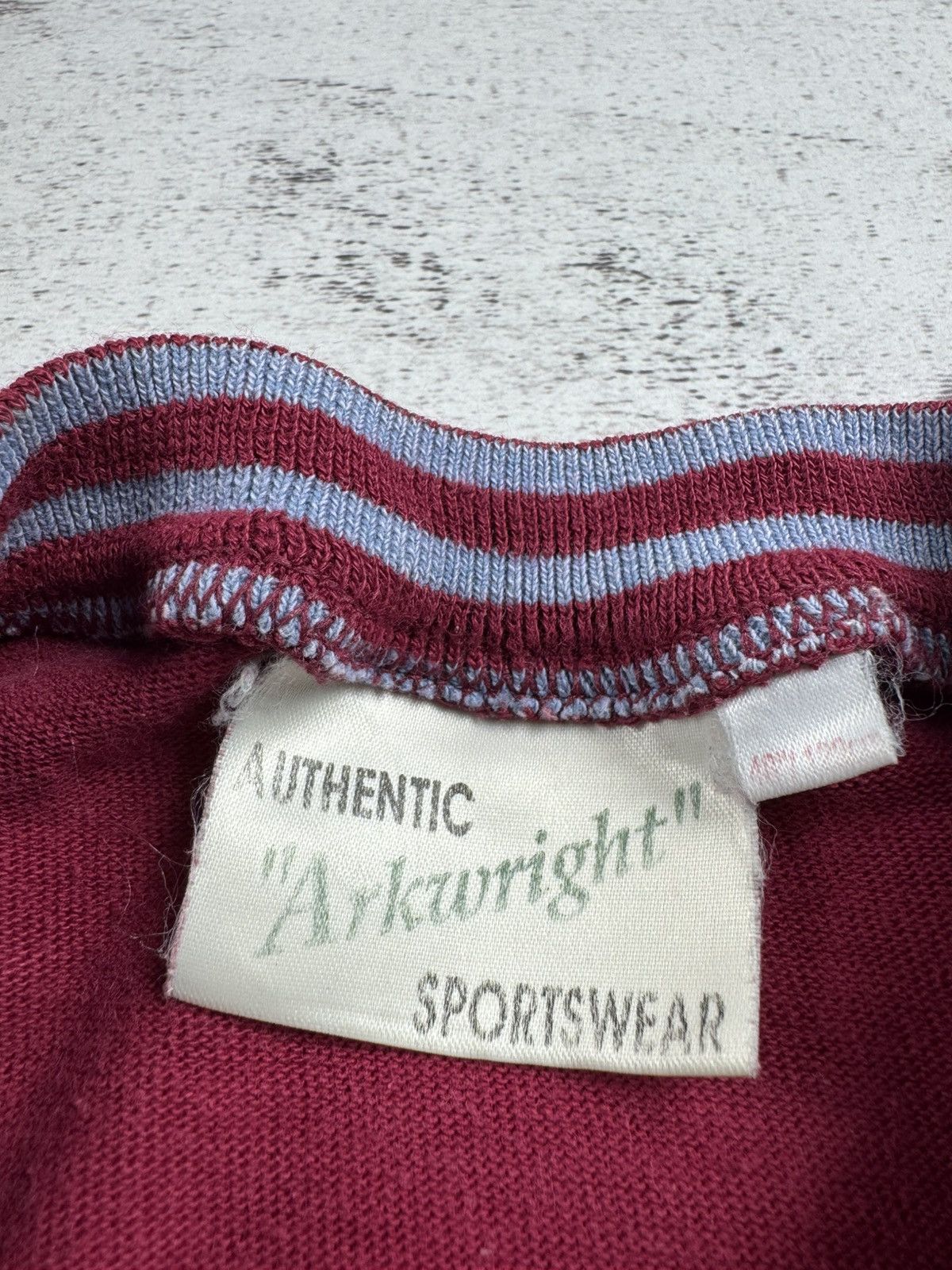 Vintage West Ham 1966 Arkwright Sportswear 48/120 cm XL Soccer Football Jersey T Shirt Size US XL / EU 56 / 4 - 11 Thumbnail