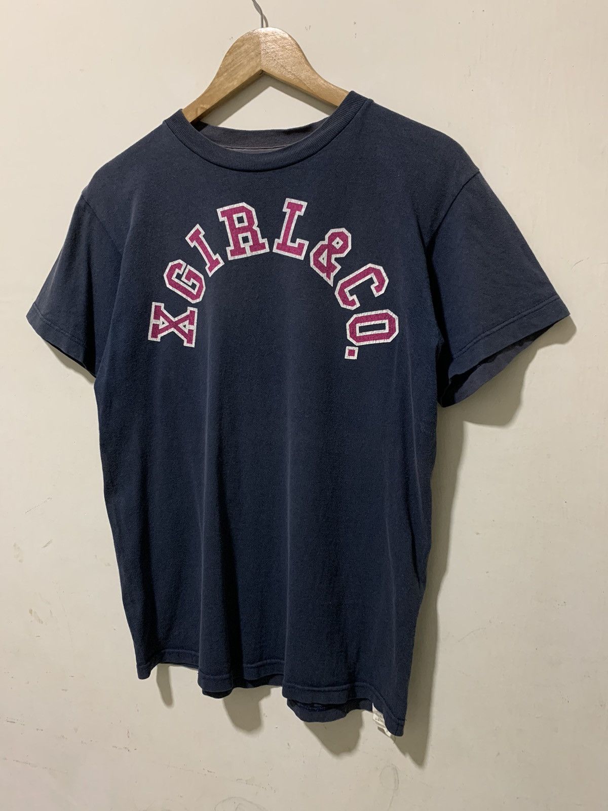 Japanese Brand Vintage X-Girl Spell Out Simple Logo Faded Size US M / EU 48-50 / 2 - 2 Thumbnail
