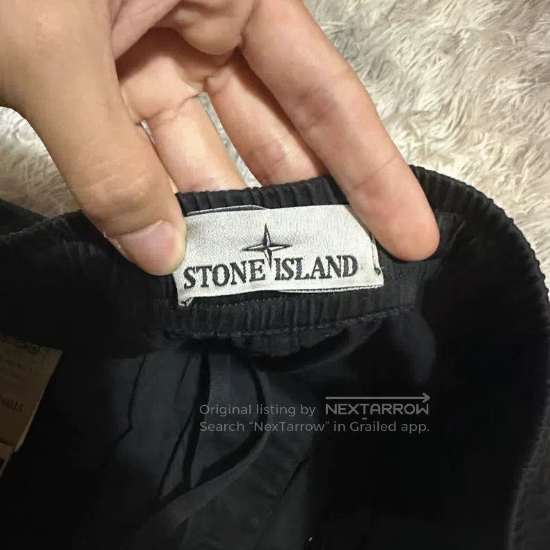 Stone Island Stone Island Work Pants Trousers Black Size US 31 - 4 Thumbnail