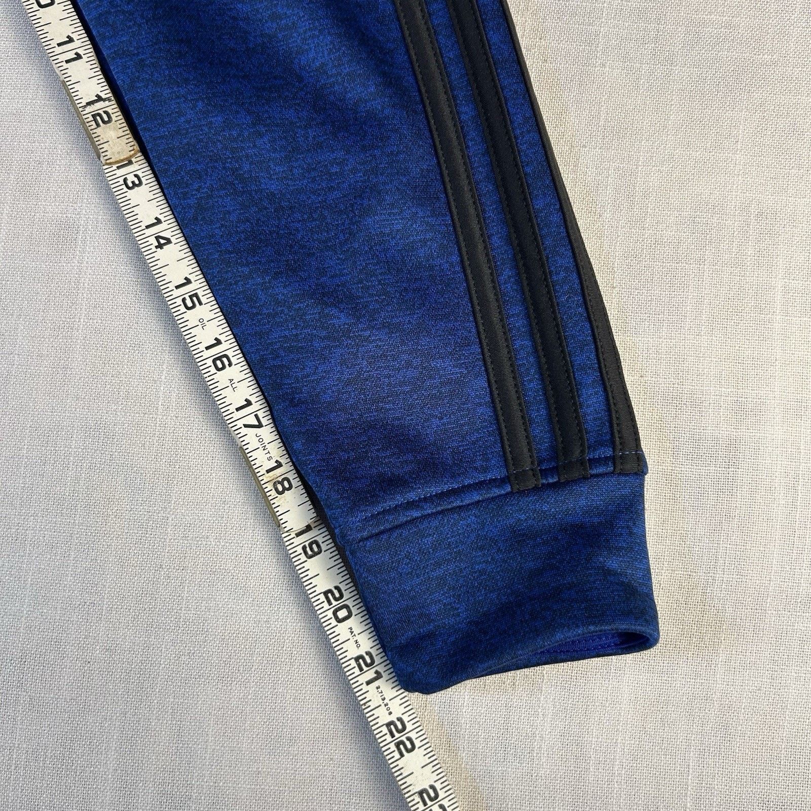 Adidas Adidas Mens Jacket Full Zip Gray 3 Stripe L/G Climawarm Size US L / EU 52-54 / 3 - 9 Thumbnail