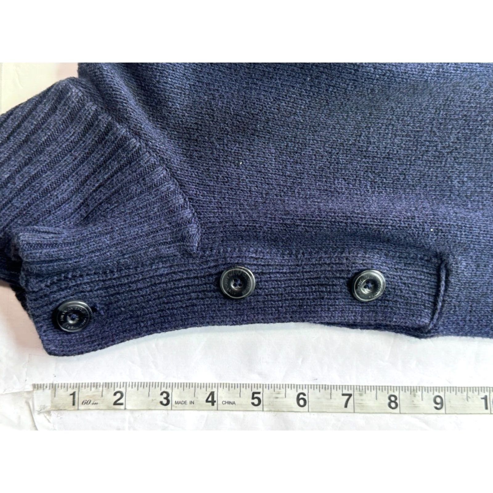 American Eagle Outfitters American Eagle Outfitters Sweater Mens Size S Navy Blue 100% Cotton Pullover Size US S / EU 44-46 / 1 - 7 Thumbnail