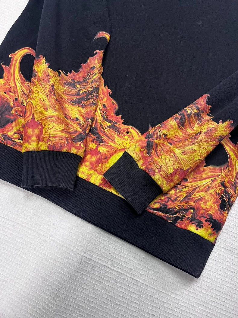 Givenchy Givenchy Black Flame Hoodie, Size S Size US S / EU 44-46 / 1 - 4 Thumbnail