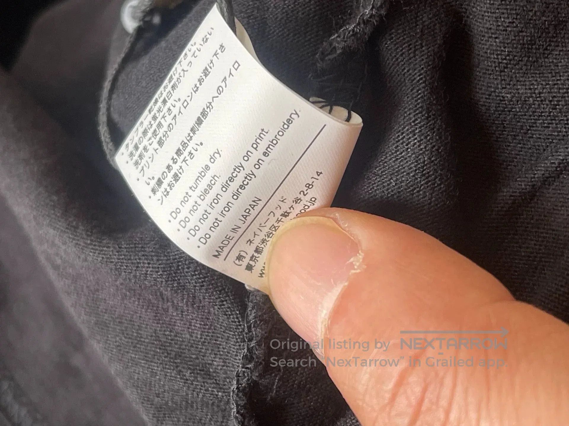 Neighborhood NEIGHBORHOOD NH TEE LS. Size US L / EU 52-54 / 3 - 5 Thumbnail