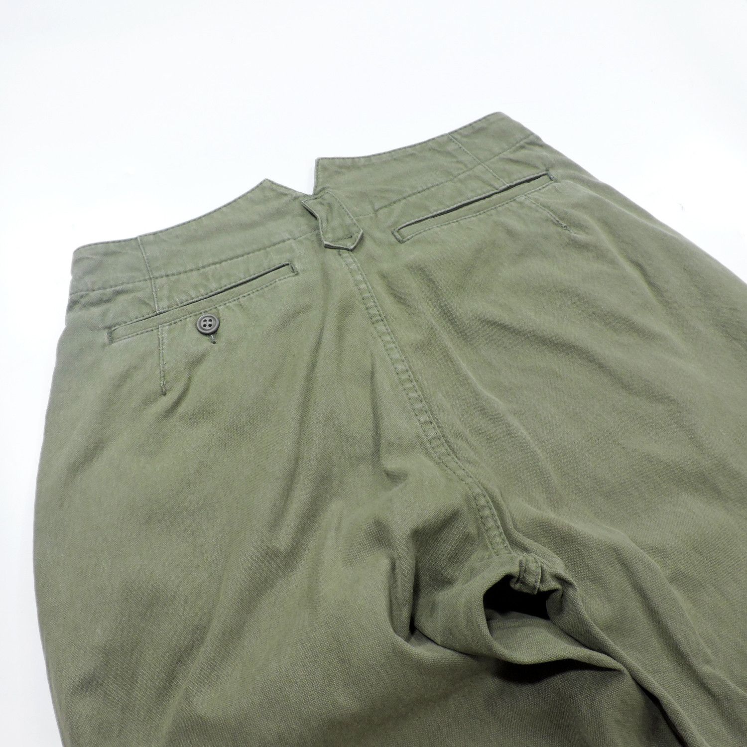 Comme des Garcons COMME DES GARÇONS 2010 MILITARY CANVAS JODHPURS PANTS Size 29" - 13 Thumbnail