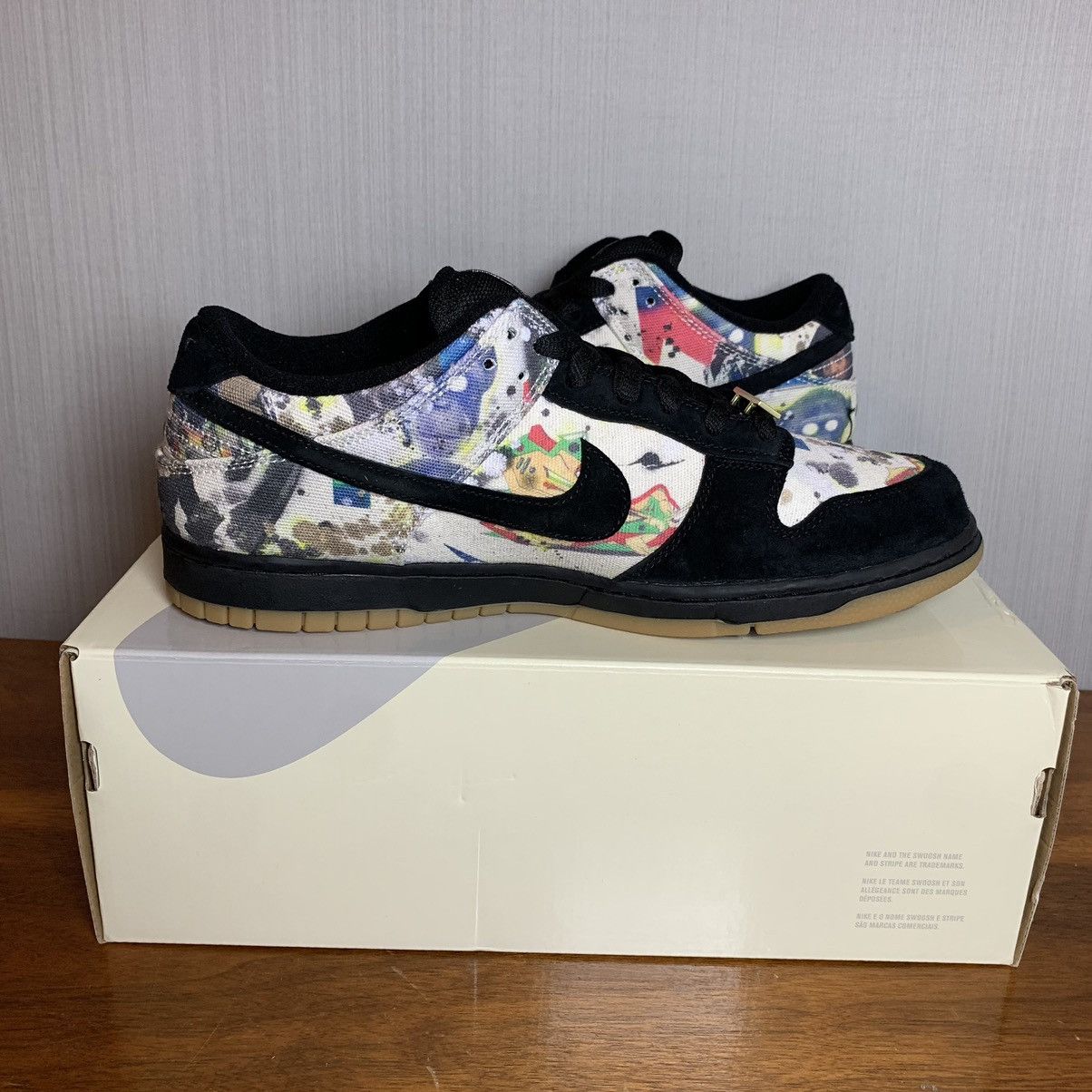 Nike × Supreme Supreme Nike SB Dunk Low Rammellzee Size US 10.5 / EU 43-44 - 13 Thumbnail