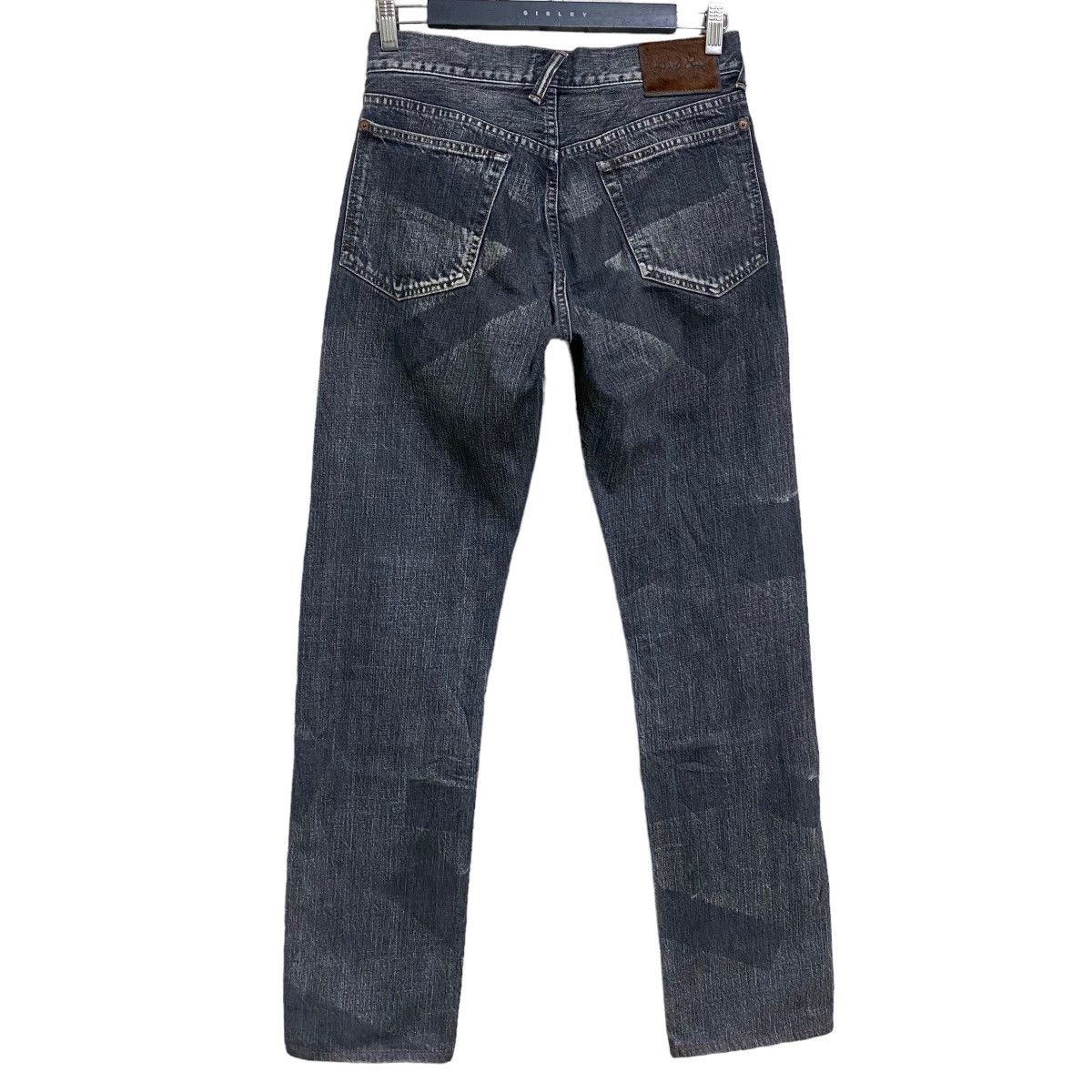 Japanese Brand Paul Smith Red Ear Denim Patchwork British Flag Jeans Size US 29 - 2 Thumbnail