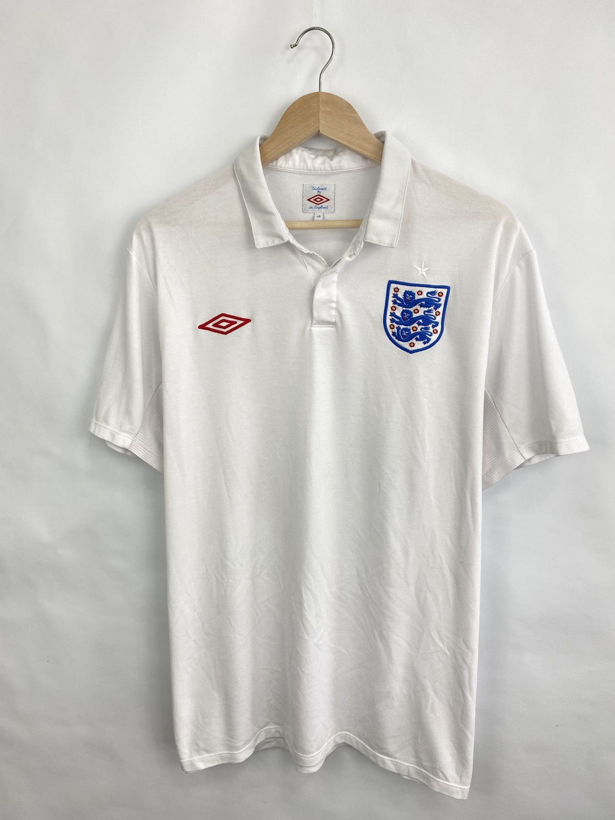 Umbro 🏴󠁧󠁢󠁥󠁮󠁧󠁿 England Umbro Soccer Jersey Training Rare Retro Hype Size US XL / EU 56 / 4 - 3 Thumbnail