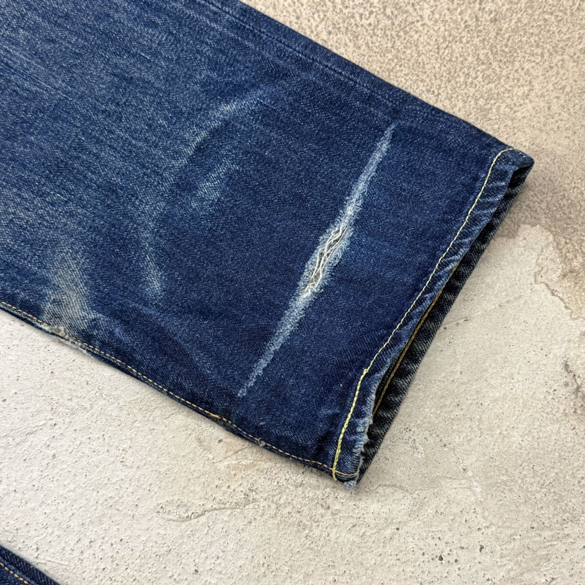 Japanese Brand Chikiriya Selvedge Chainstitch Mudwash Japanese Denim Size US 30 / EU 46 - 6 Thumbnail