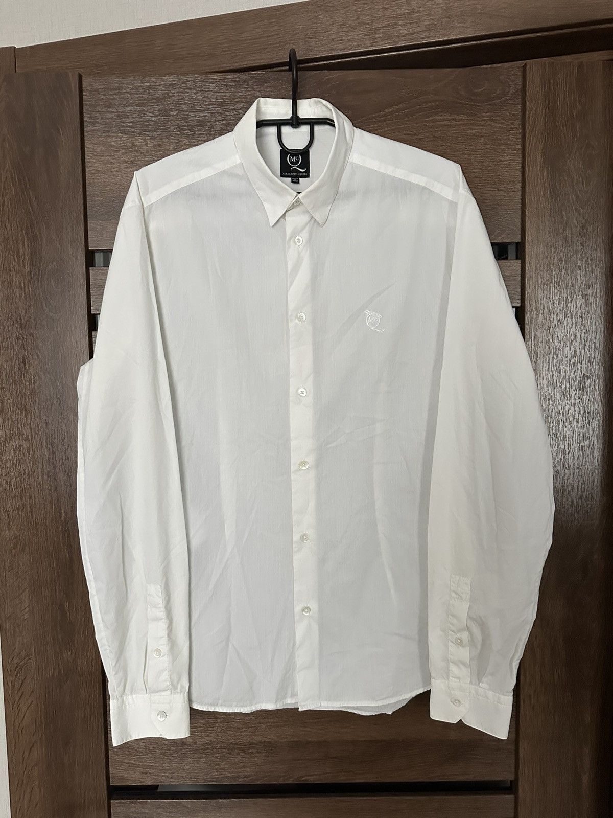 Alexander McQueen Alexander McQueen MCQ Shirt Button Up Long Sleeve Size US M / EU 48-50 / 2 - 1 Thumbnail
