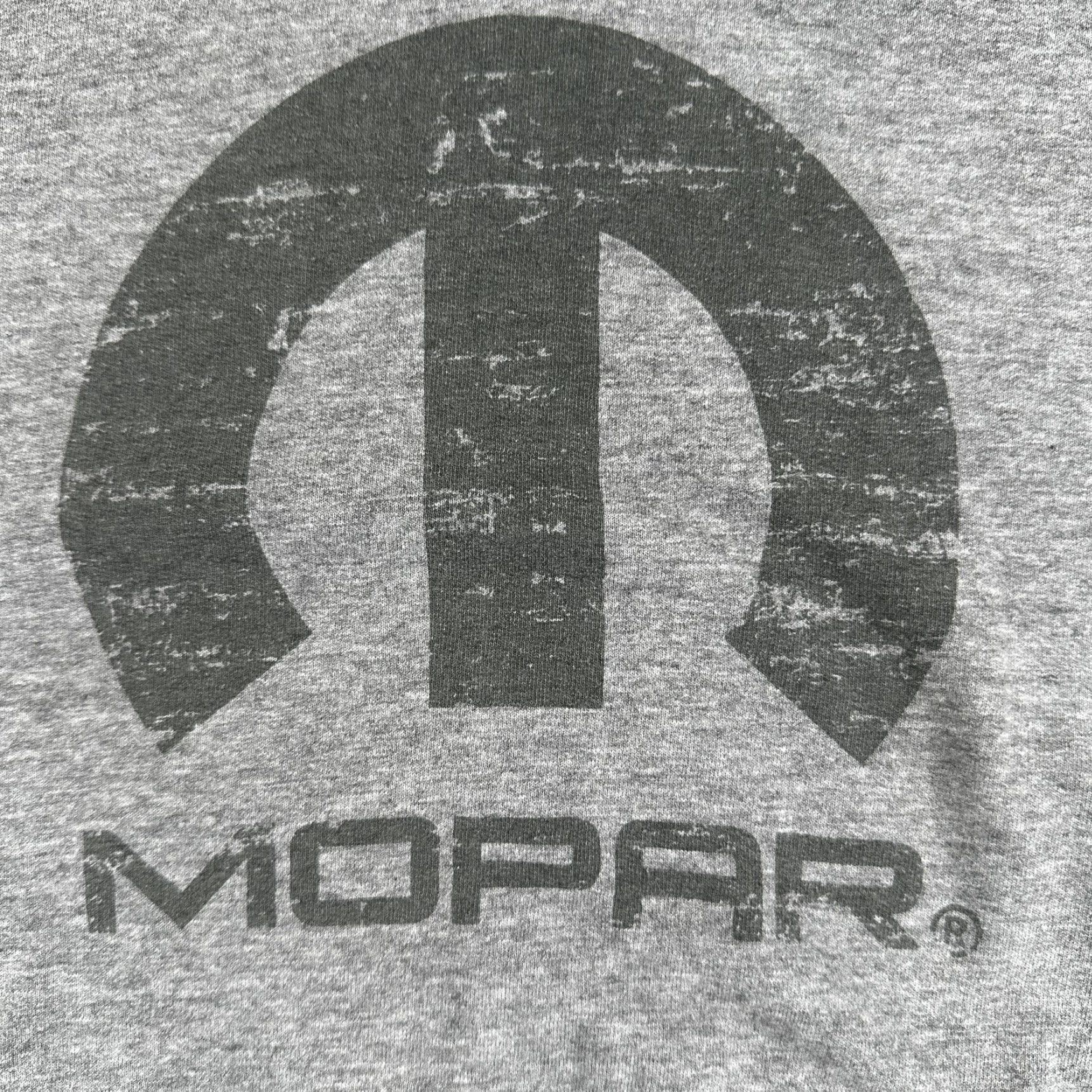 Logo 7 Mopar Hoodie Mens Small Gray Fleece Pullover Logo Graphic Sweatshirt Crew Neck Pockets Size US S / EU 44-46 / 1 - 2 Thumbnail