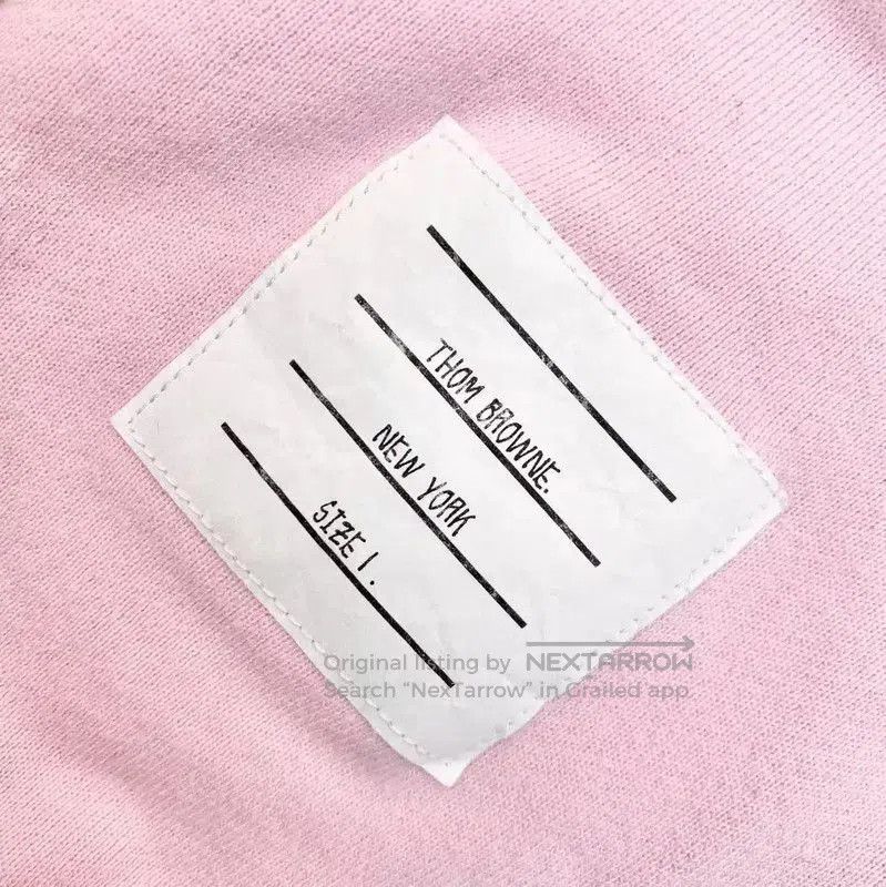 Thom Browne Thom Browne Pink Cotton Casual Pants . Size 28" / US 6 / IT 42 - 5 Thumbnail
