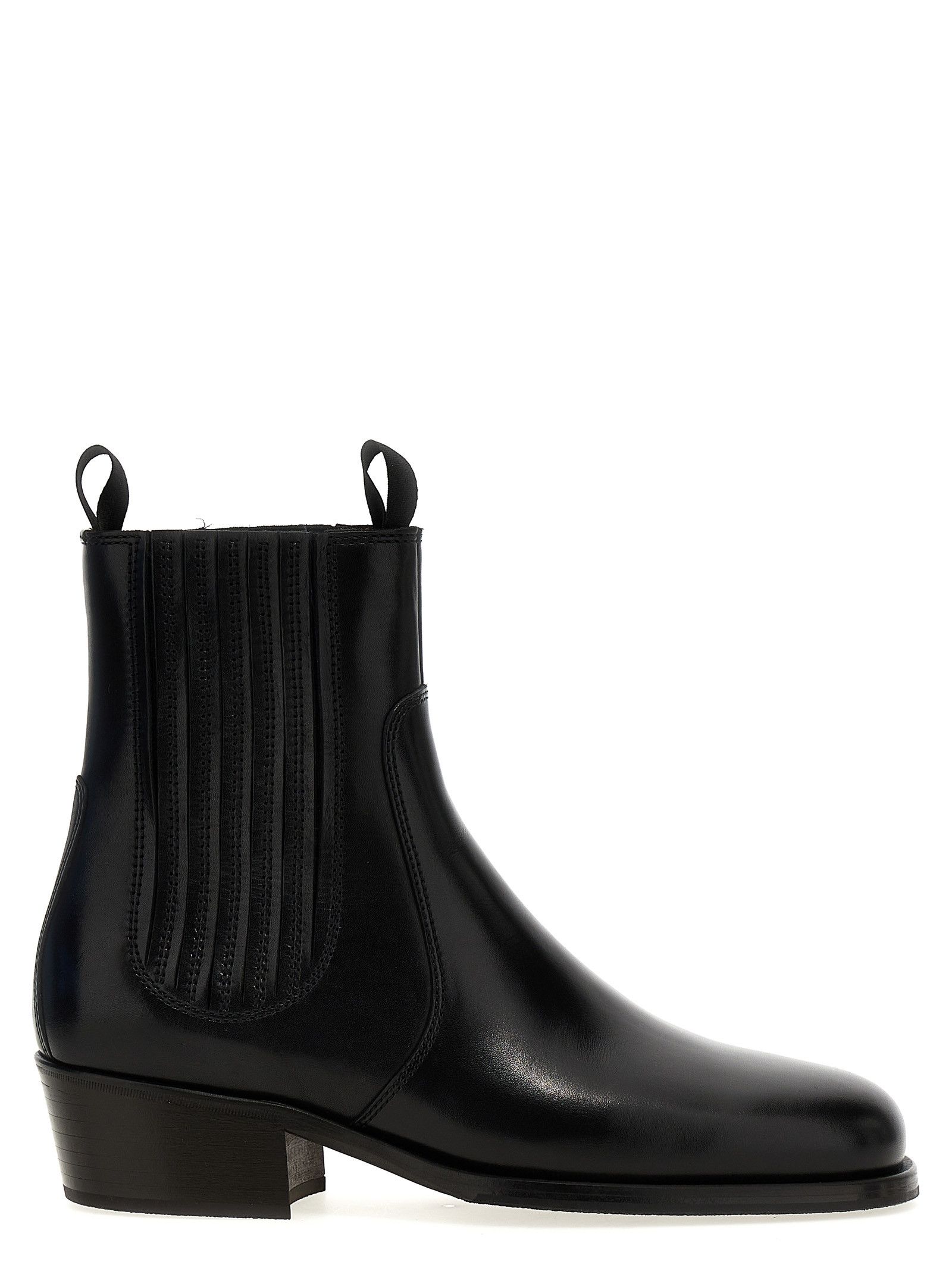 Lemaire Chelsea Leather Ankle Boots | Grailed