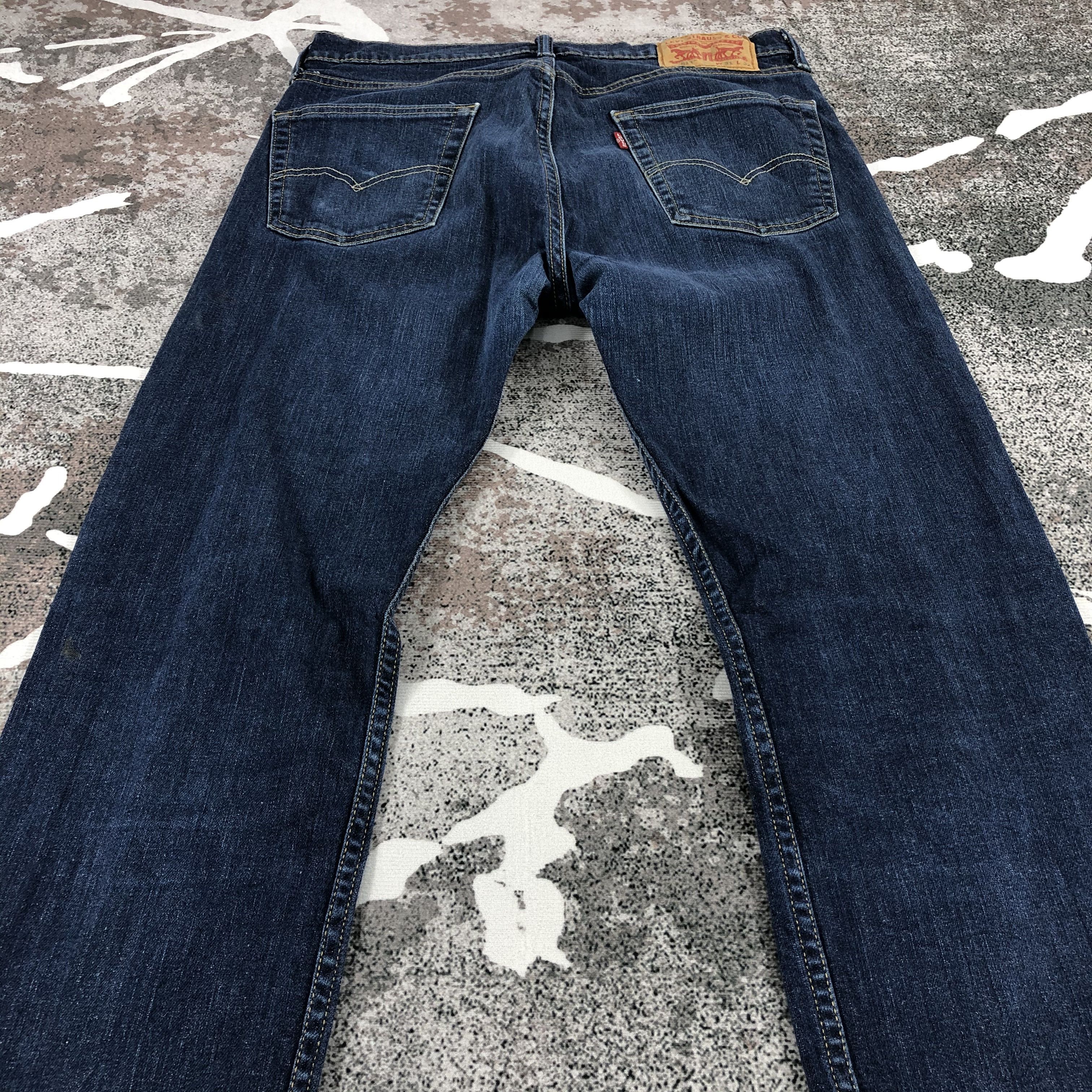 Levi's Vintage Levis 513 Jeans Blue Wash Denim KJ586 Size US 31 - 4 Thumbnail