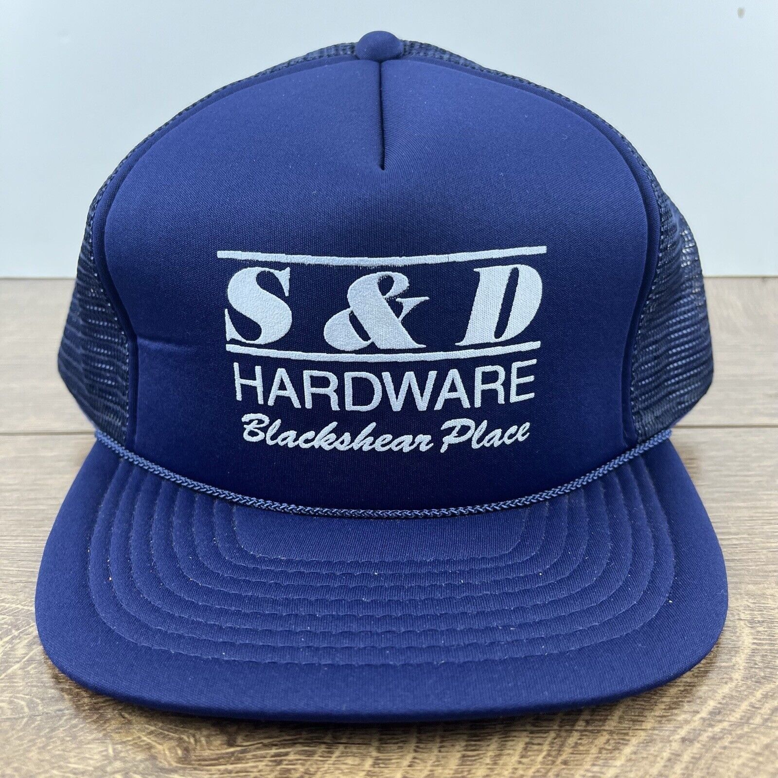 Other S&D Hardware Hat Blackshear Place Hat Blue Adjustable Hat Bl Size ONE SIZE - 5 Thumbnail