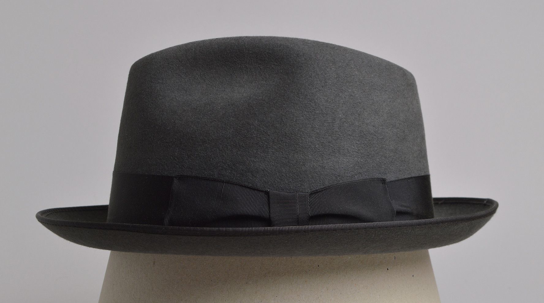 Other Vintage hat with brim in high-quality gray Akron Size ONE SIZE - 3 Thumbnail