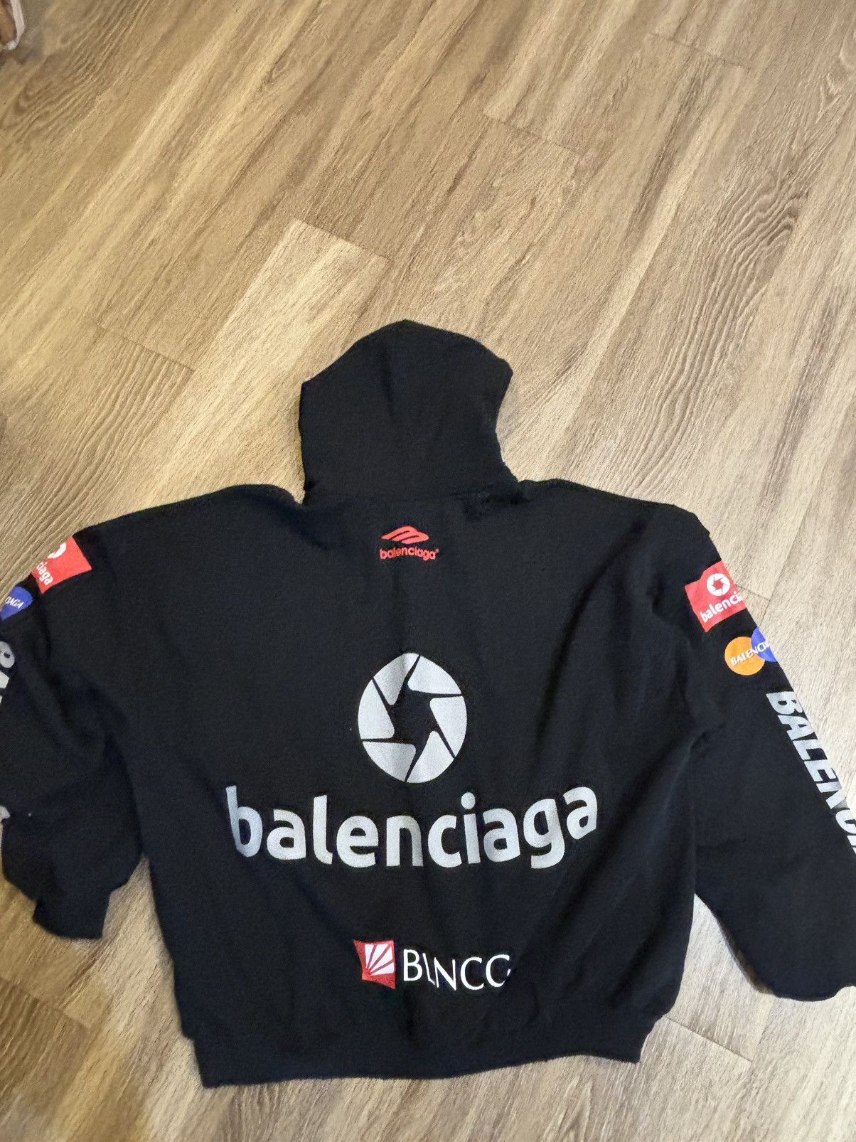 Balenciaga Balenciaga Top League Hoodie Size US M / EU 48-50 / 2 - 2 Thumbnail