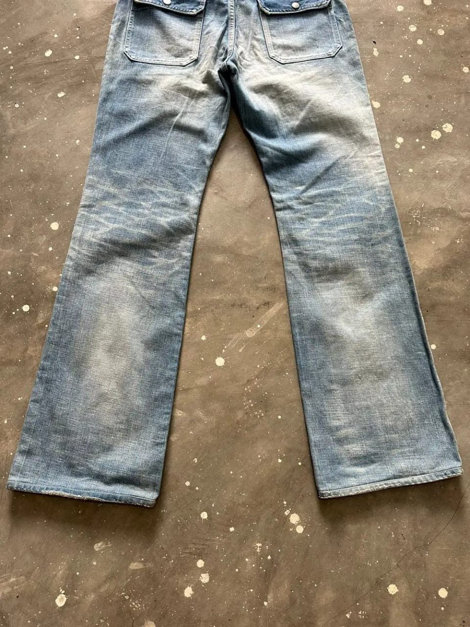 Other Delay by Win And Sons FLared bush Jeans Denim Size US 31 - 12 Thumbnail