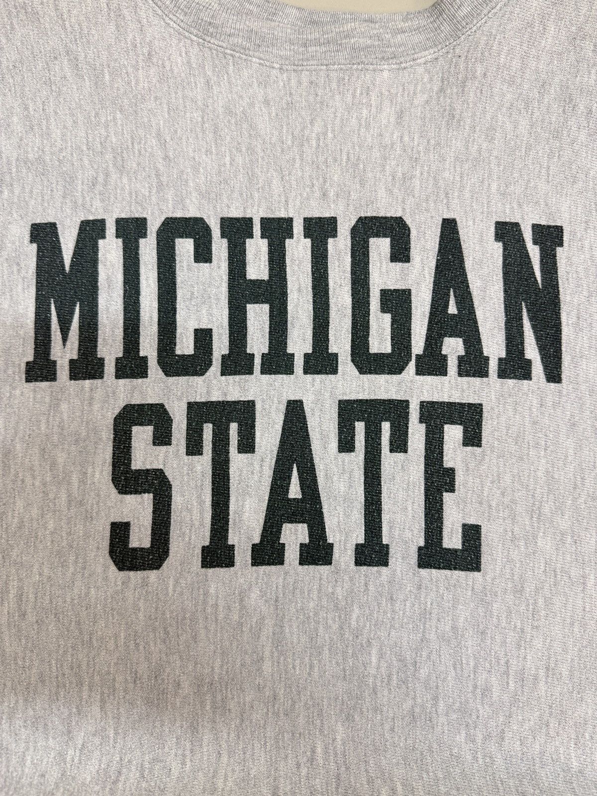 Champion Vintage 80s Champion Reverse Weave Michigan State sweatshirt Size US L / EU 52-54 / 3 - 5 Thumbnail