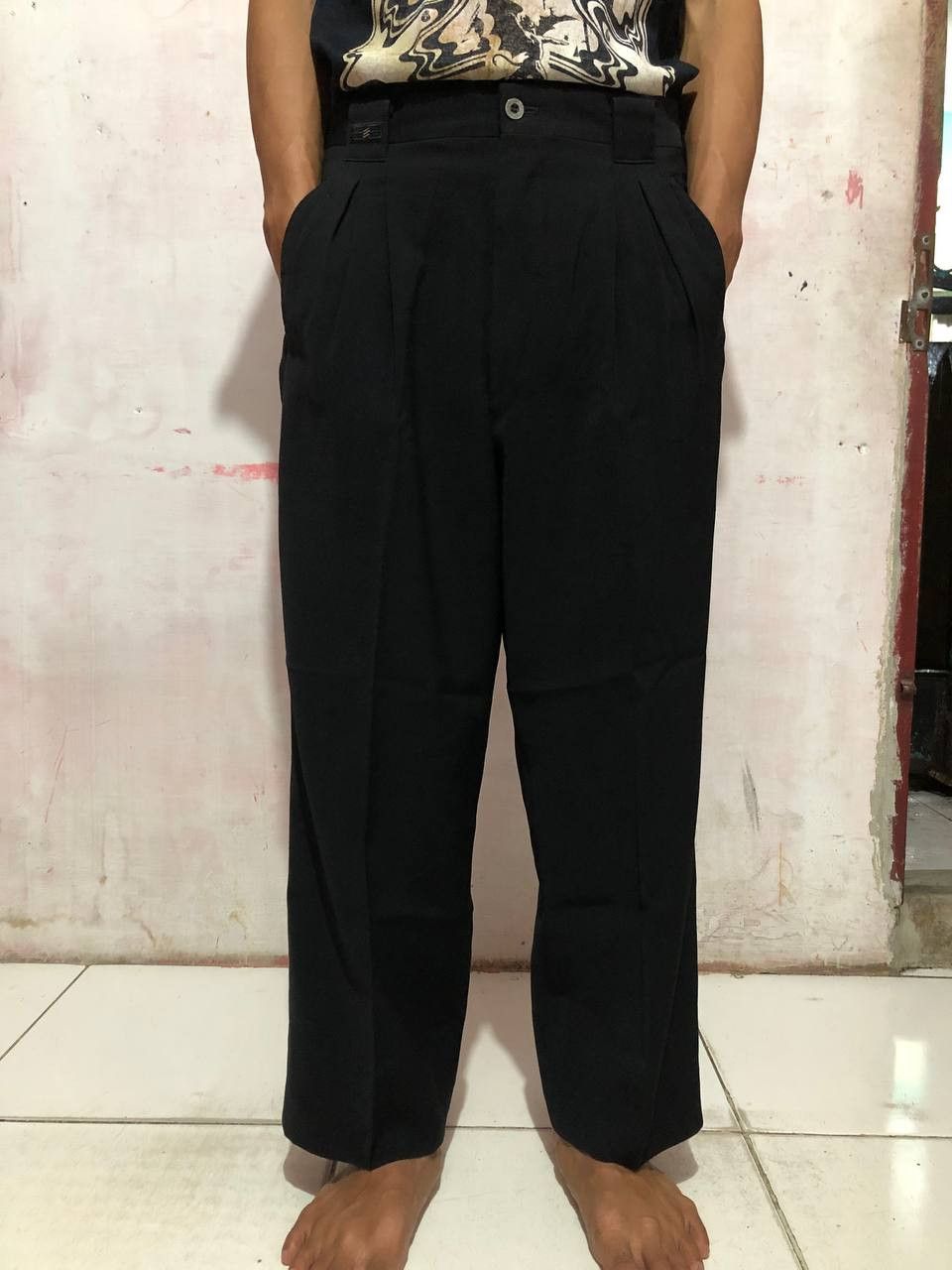 Balenciaga Vintage Balenciaga Sport Black Pants Size US 28 / EU 44 - 9 Thumbnail