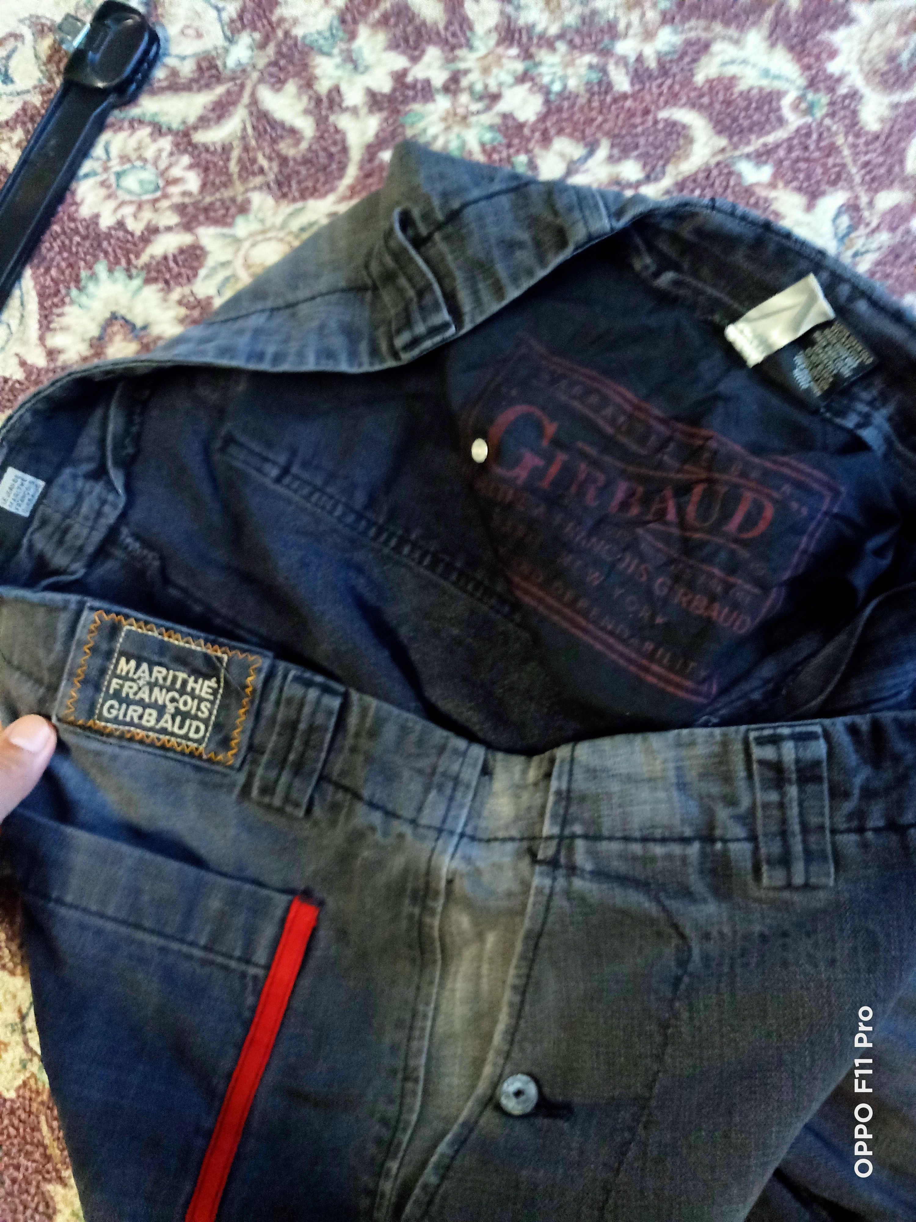 Marithe + Francois Girbaud marithé françois girbaud shuttle tape baggy jeans style Size US 36 / EU 52 - 7 Thumbnail