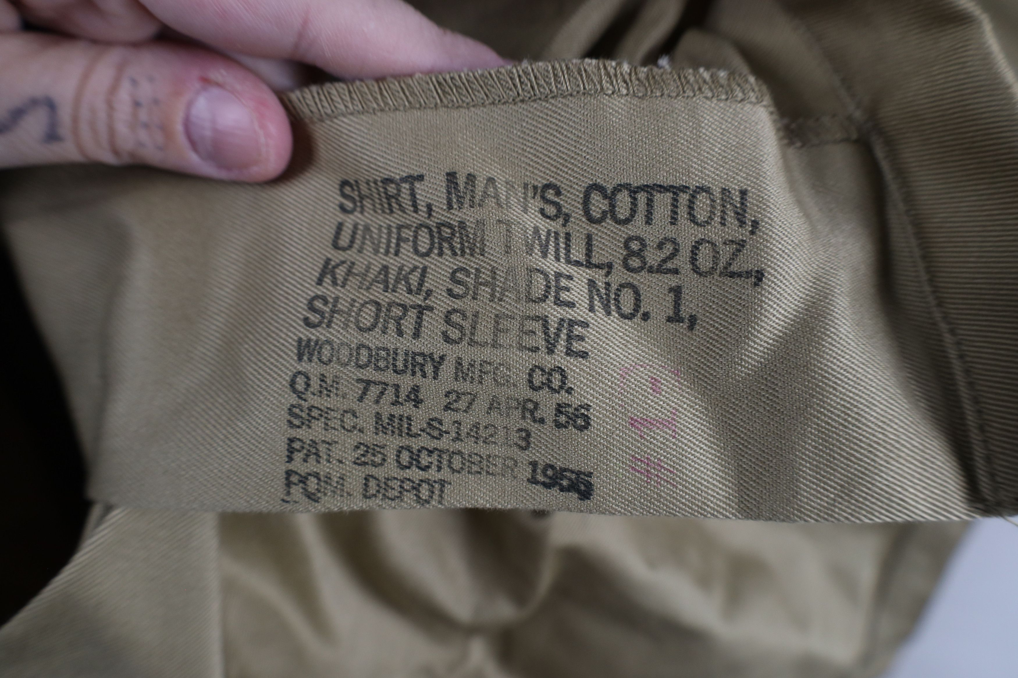 Vintage Vintage 50s Korean War Short Sleeve Button Shirt USA Size US M / EU 48-50 / 2 - 9 Thumbnail
