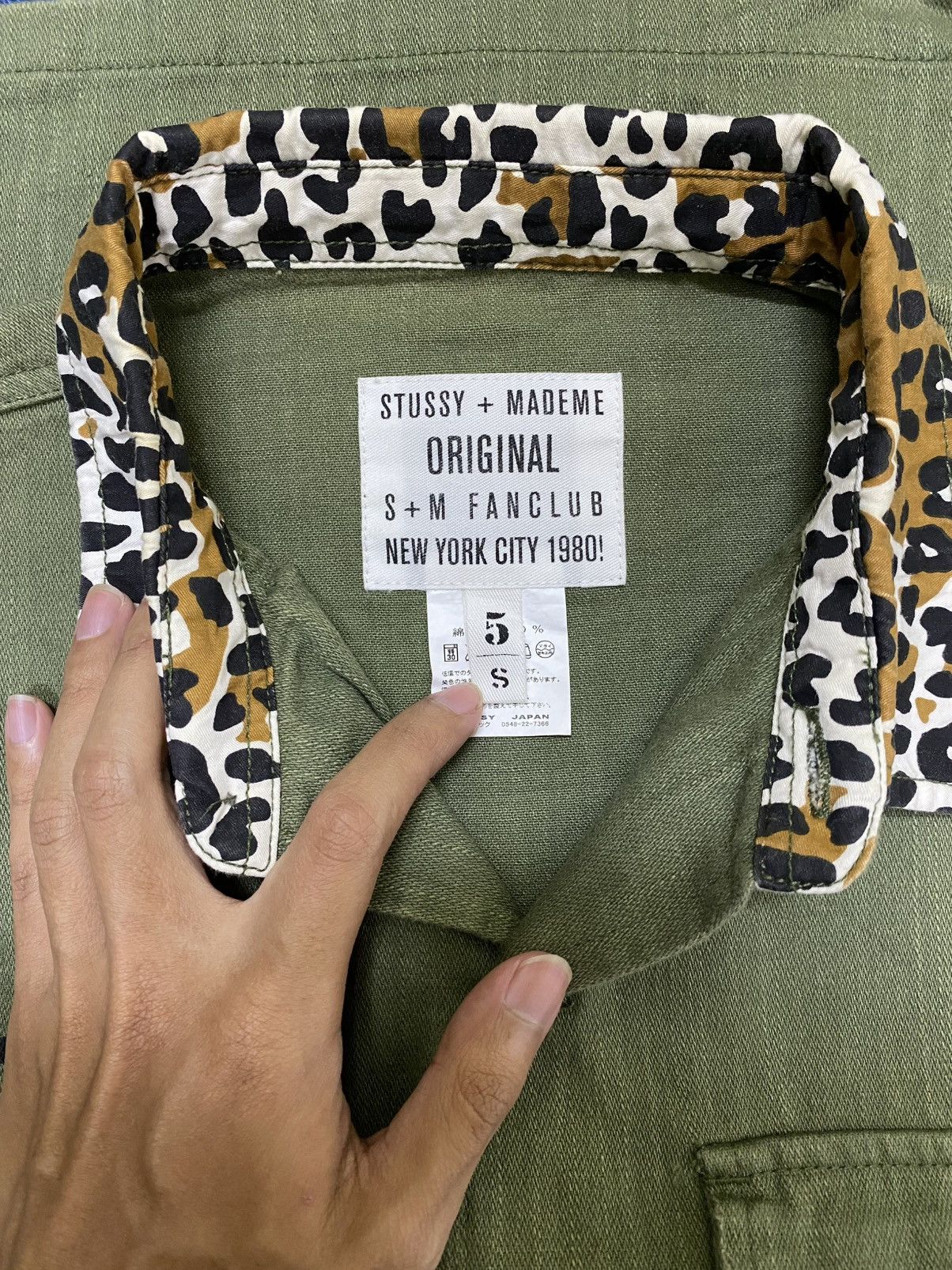Stussy × Vintage Stussy Made Me Military Made in Japan Size US S / EU 44-46 / 1 - 7 Thumbnail