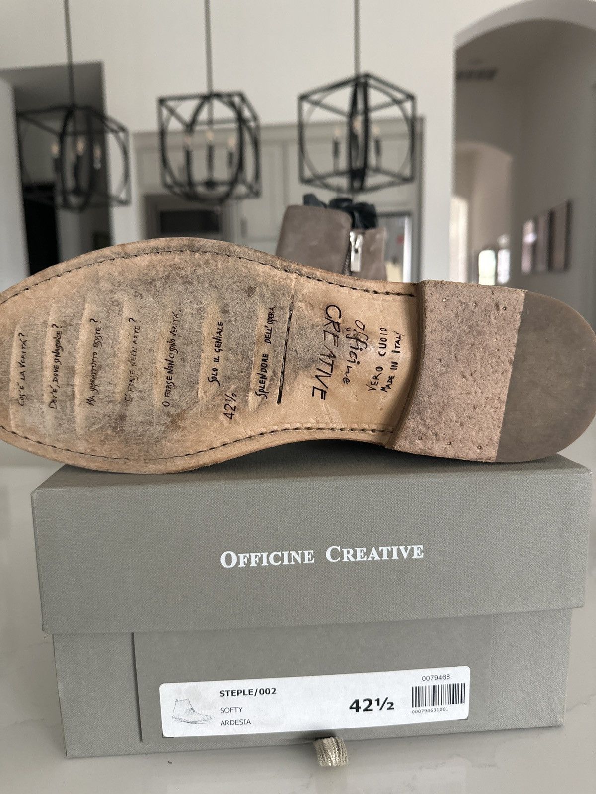 Officine Creative Officine Creative Steple Ardesia Boot Size US 10 / EU 43 - 5 Thumbnail