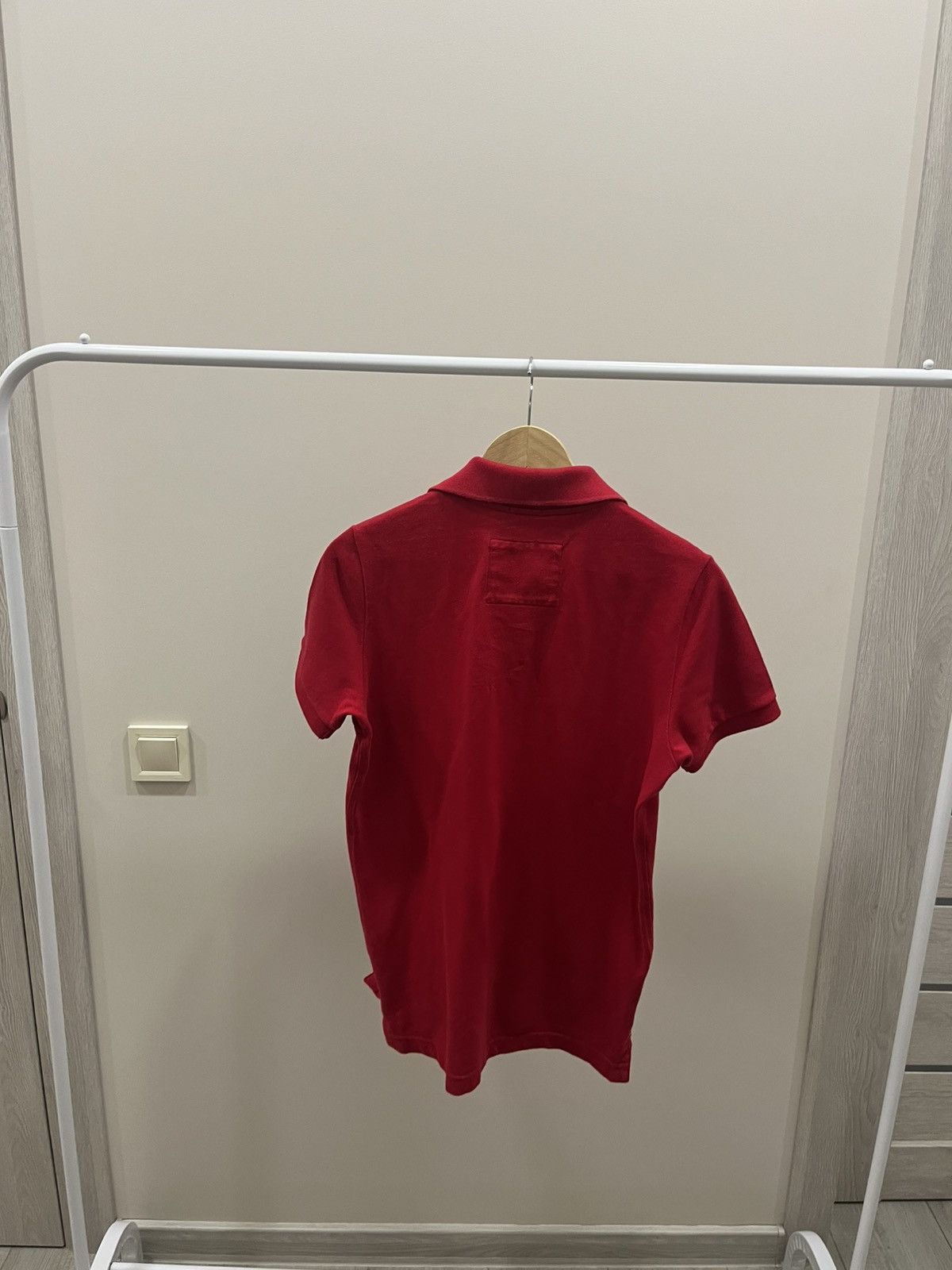 If Six Was Nine Vintage Abercrombie & Fitch Polo Tee t-shirt S Red Y2K 90s Size US S / EU 44-46 / 1 - 3 Thumbnail