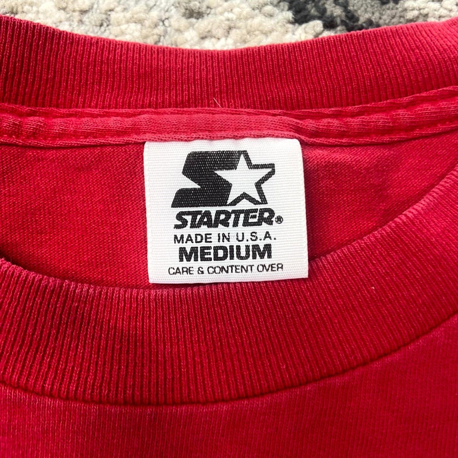 Starter Starter Vintage 90s Ohio State Buckeyes Sz M Football NCAA Size US M / EU 48-50 / 2 - 7 Thumbnail