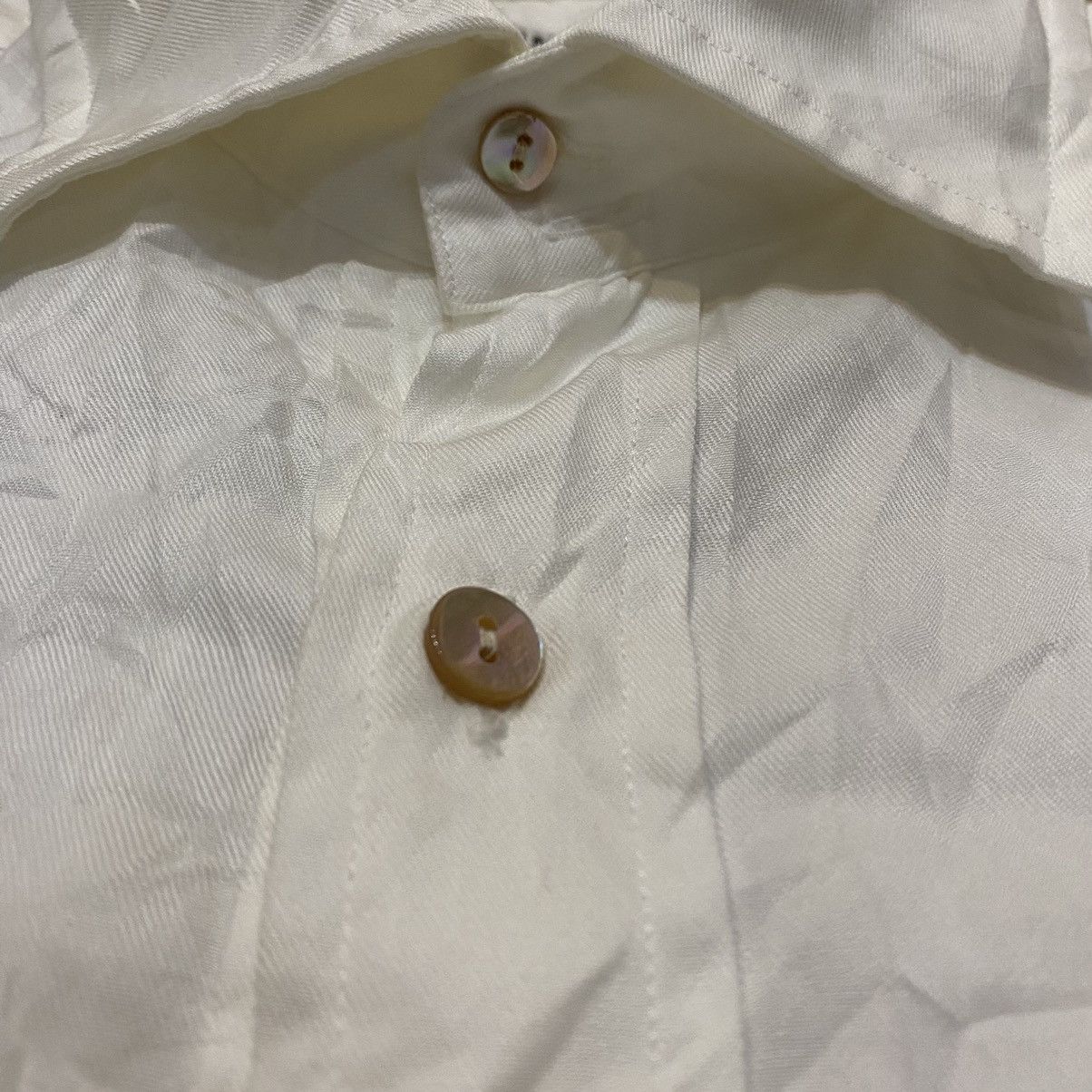 Katharine Hamnett London Katharine Hamnett London White Shirt Button Up Size US M / EU 48-50 / 2 - 10 Thumbnail
