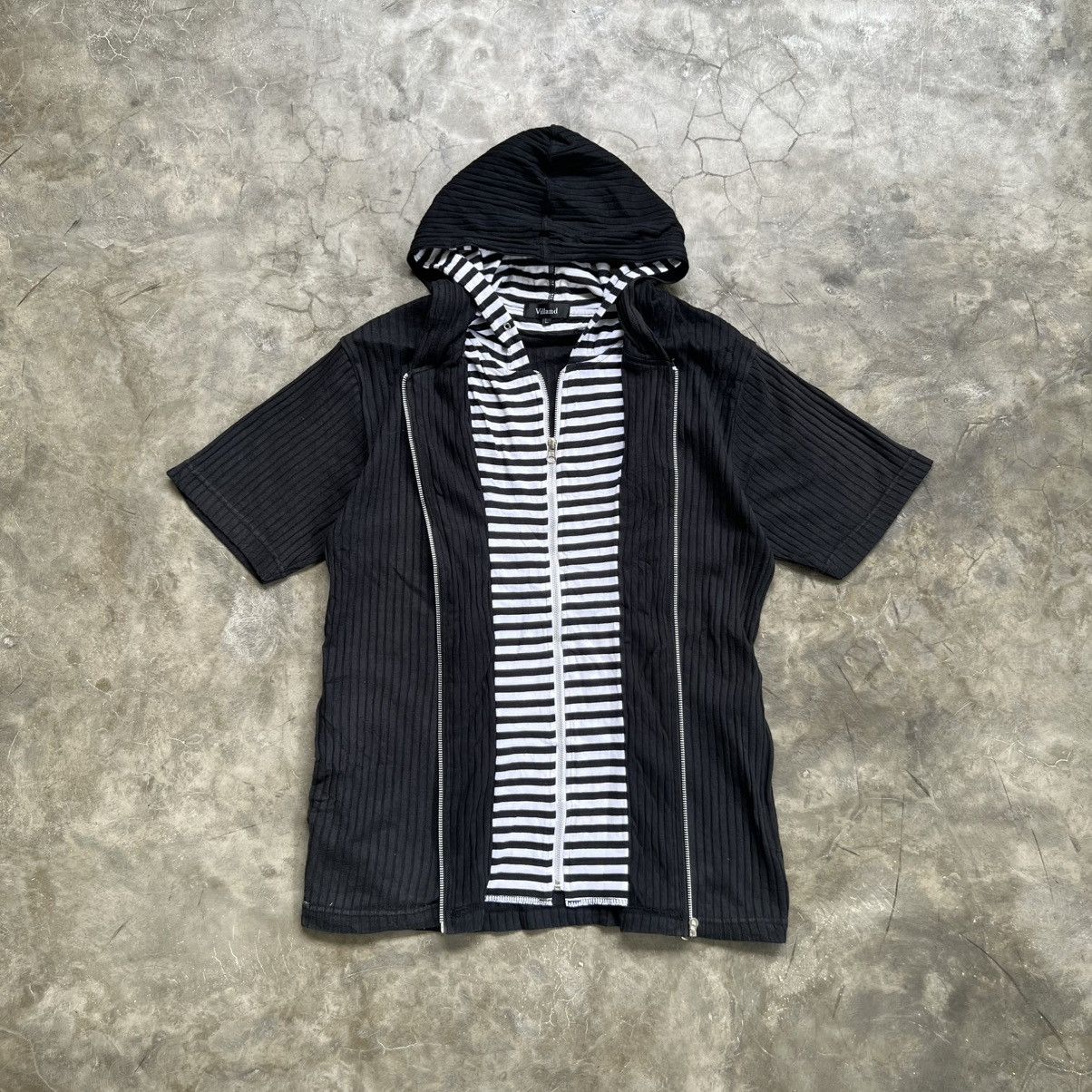 If Six Was Nine 2000s Villand Vkei Style Zip Double Hoodie Shirt Size US L / EU 52-54 / 3 - 1 Thumbnail