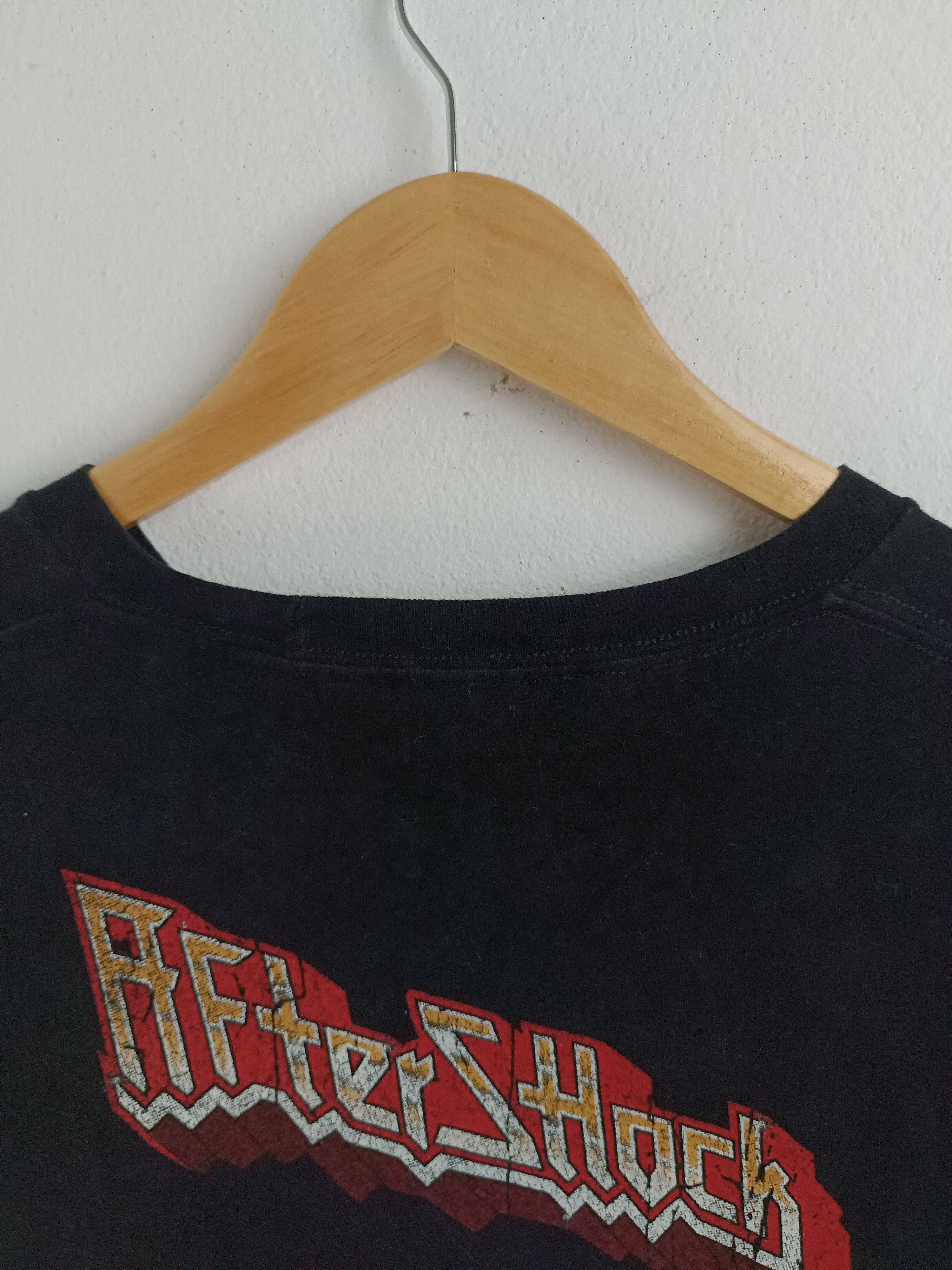 Band Tees VINTAGE AFTERSHOCK HEAVY METAL FEST TEE metallica misfits Size US XL / EU 56 / 4 - 13 Thumbnail