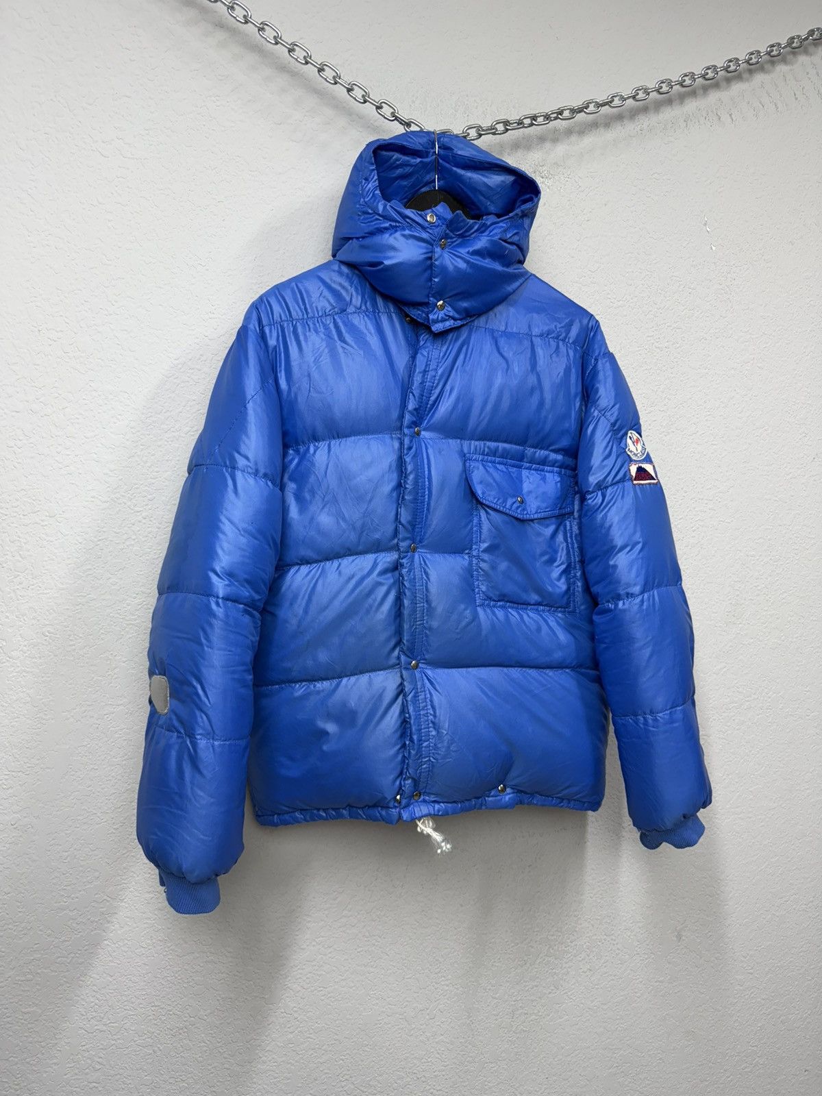 Moncler Vintage Moncler 80’s France Down Puffer Jacket Hooded Size US M / EU 48-50 / 2 - 3 Thumbnail